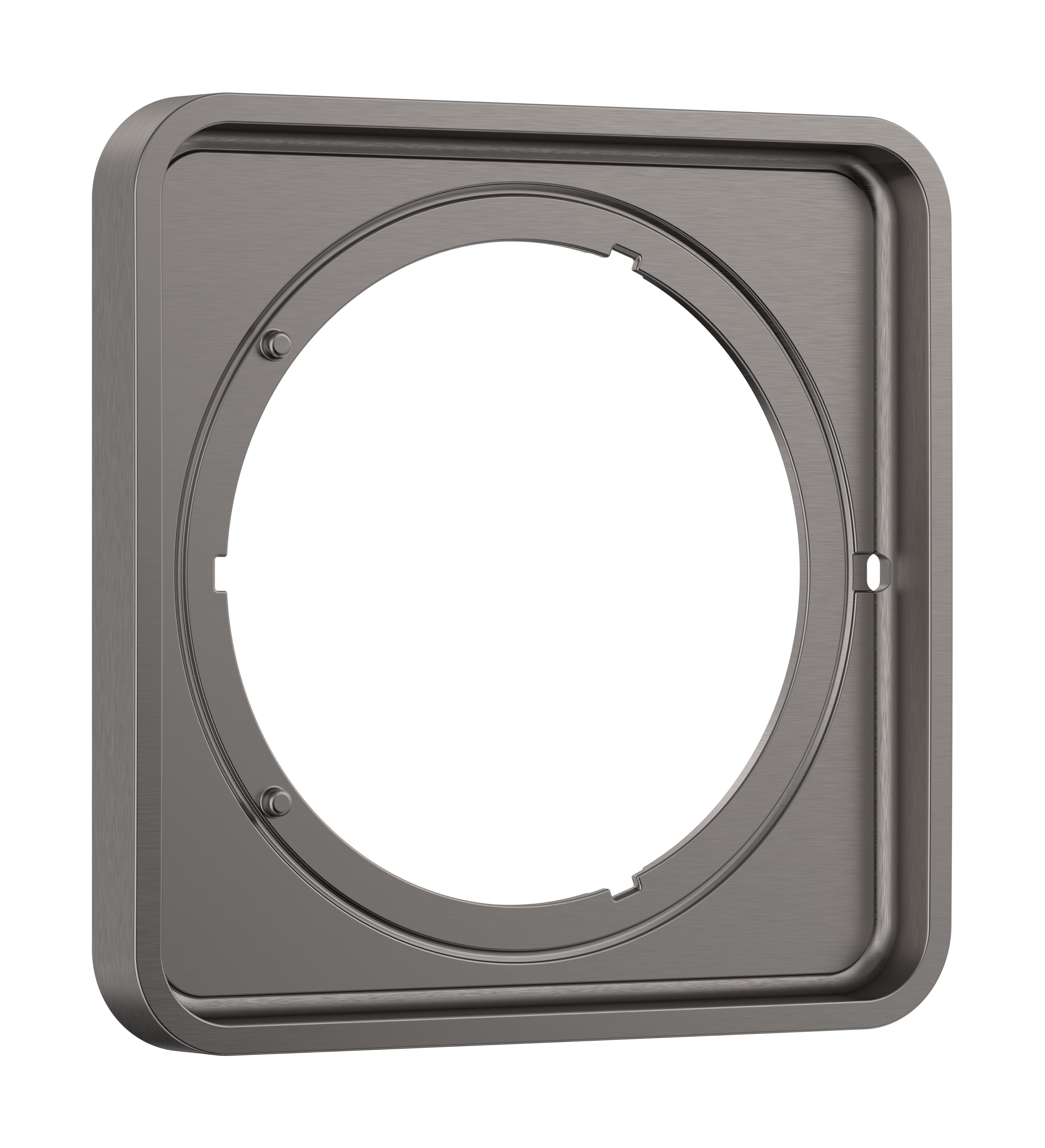 Hansgrohe ShowerSelect Comfort Q rozeta przedłużająca czarny chrom szczotkowany 13613340
