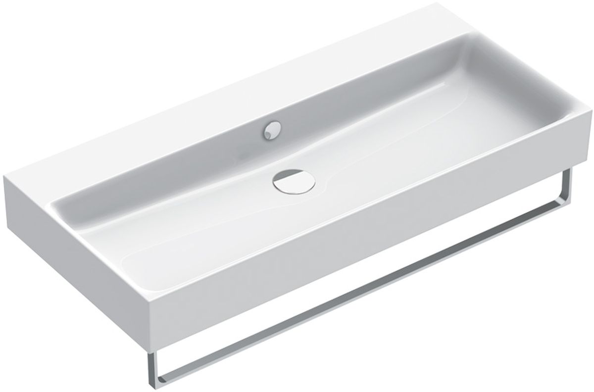 Catalano New Premium umywalka 100x47 cm prostokątna ścienna-meblowa biała 0221000001