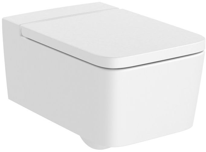 Roca Inspira Square miska WC wisząca Rimless biały mat A346537620 - Wysyłka w 24h