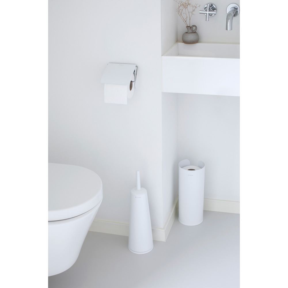 Brabantia ReNew uchwyt na papier toaletowy biały 414565 - Wysyłka w 24h
