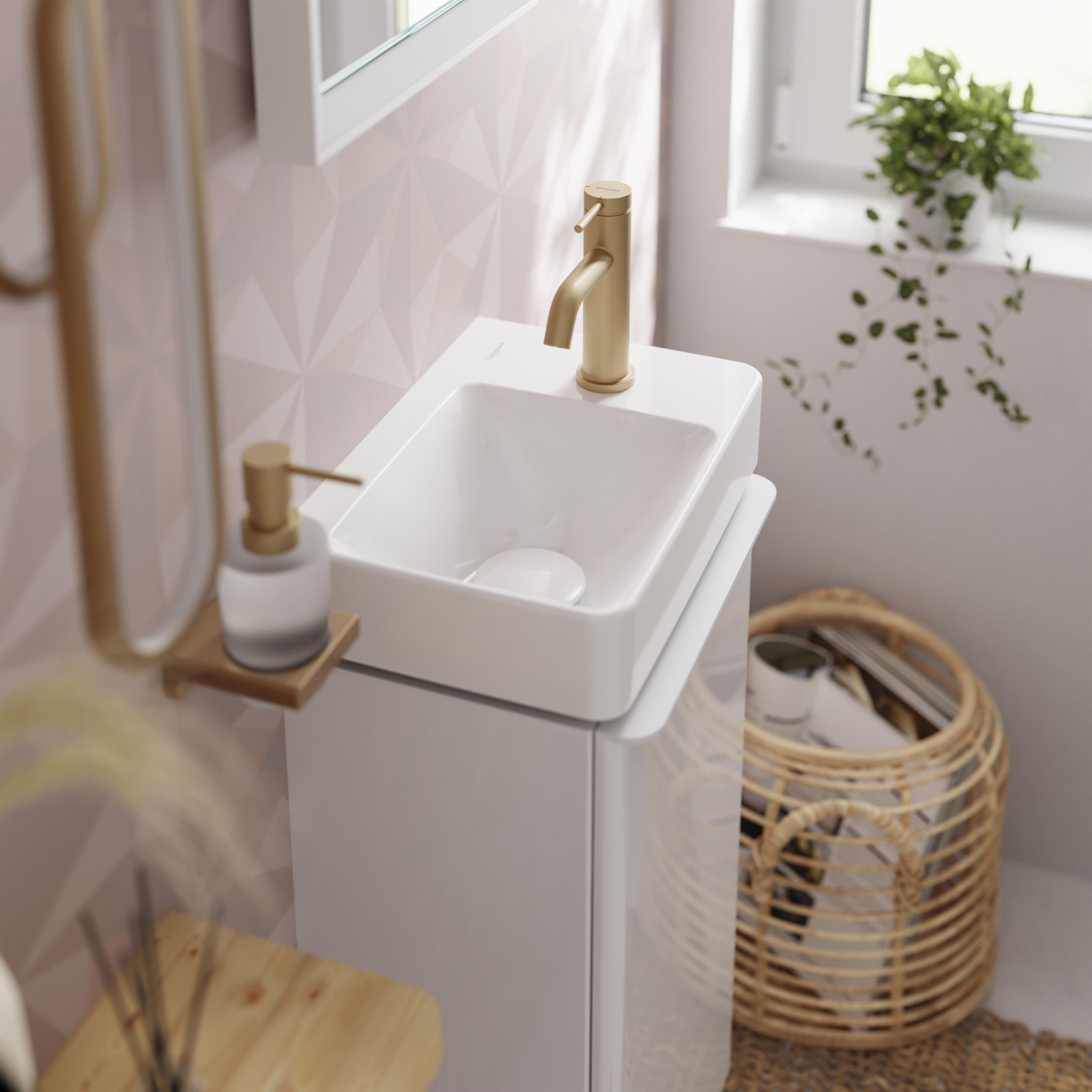 Hansgrohe Tecturis S bateria umywalkowa stojąca brąz szczotkowany 73301140