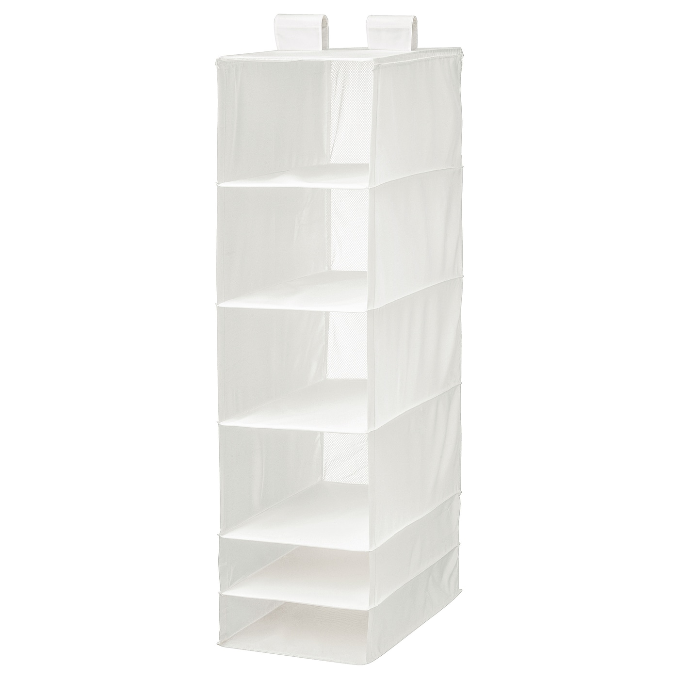 IKEA SKUBB wisząca półka, 6 przegród, biały, 35x45x125 cm