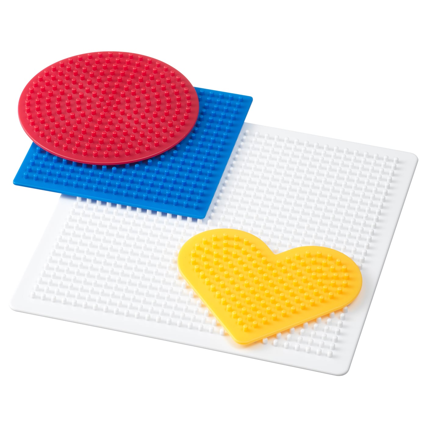 IKEA PYSSLA formy na koraliki, 4 szt, różne kolory