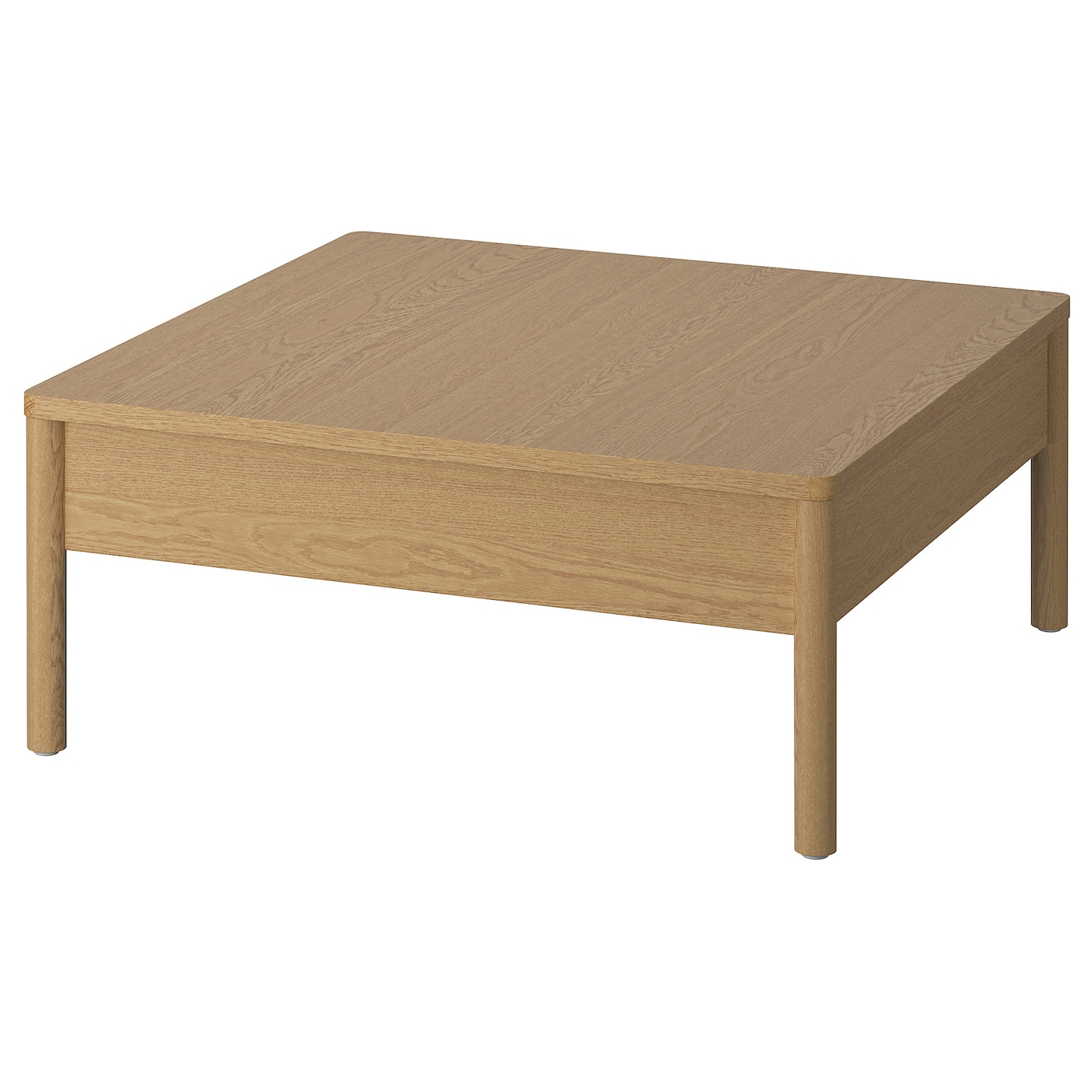 IKEA TONSTAD stolik kawowy, okl dęb, 84x82 cm