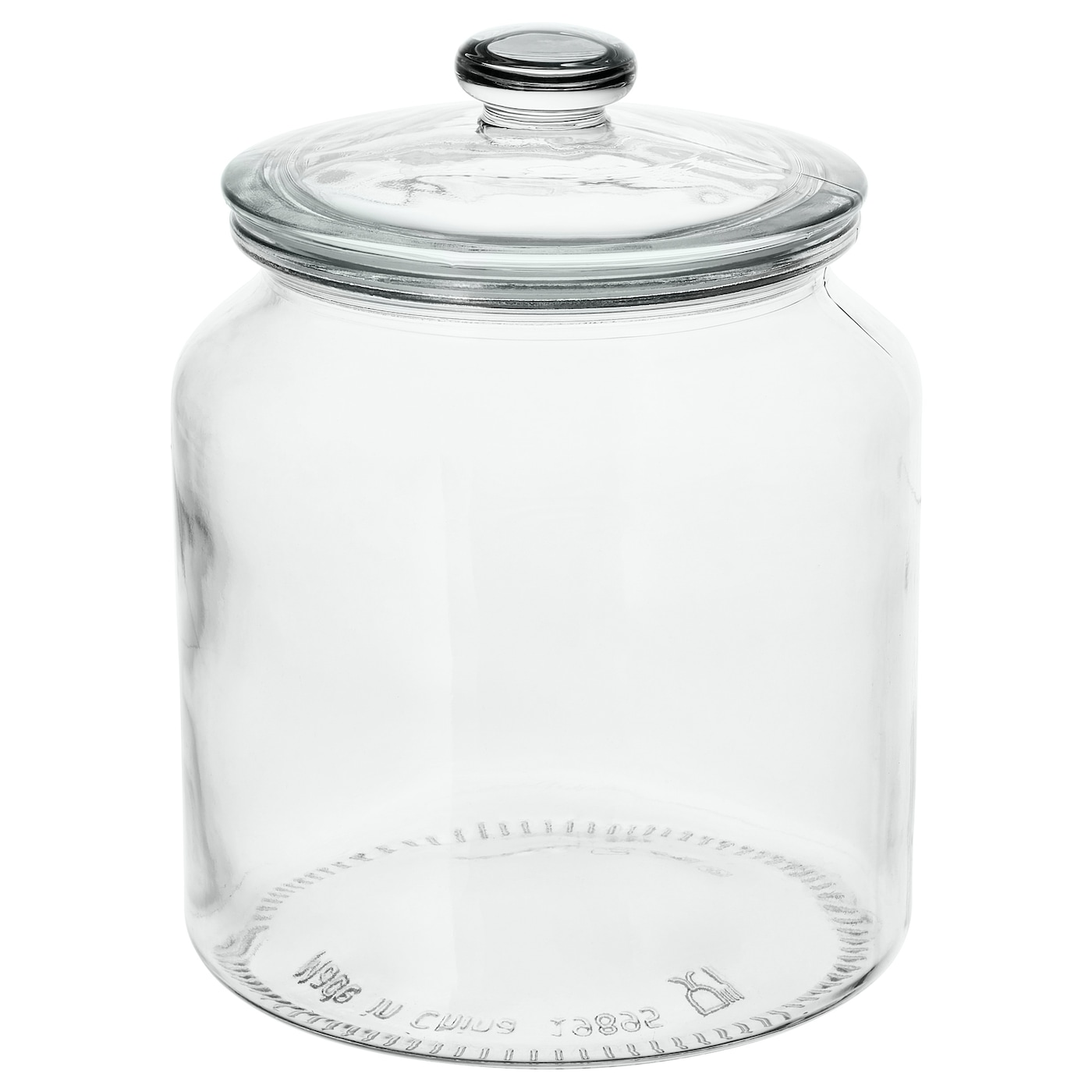 IKEA VARDAGEN słoik z pokrywką, szkło bezbarwne, 1.9 l