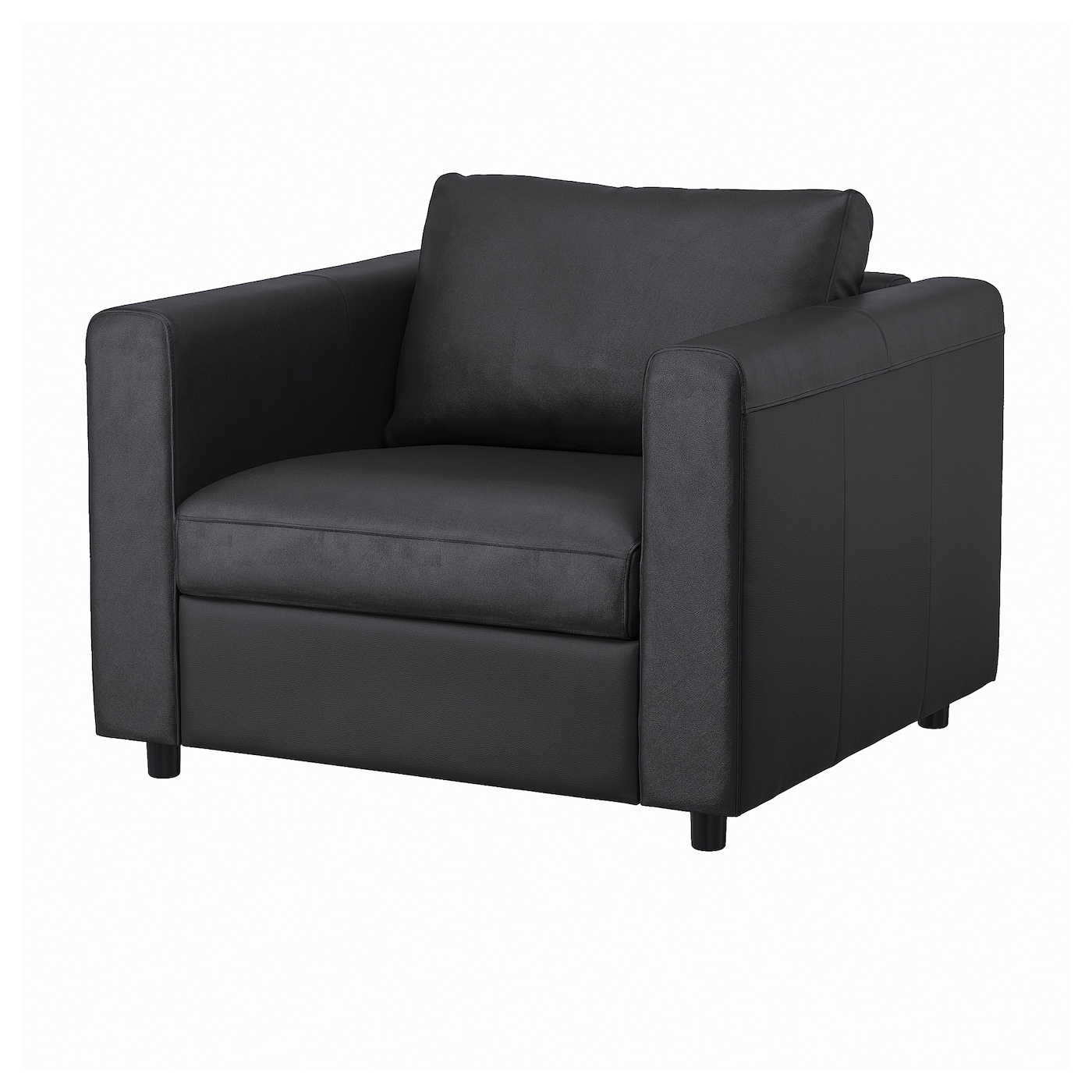 IKEA VIMLE fotel, Grann/Bomstad czarny, Szerokość: 101 cm