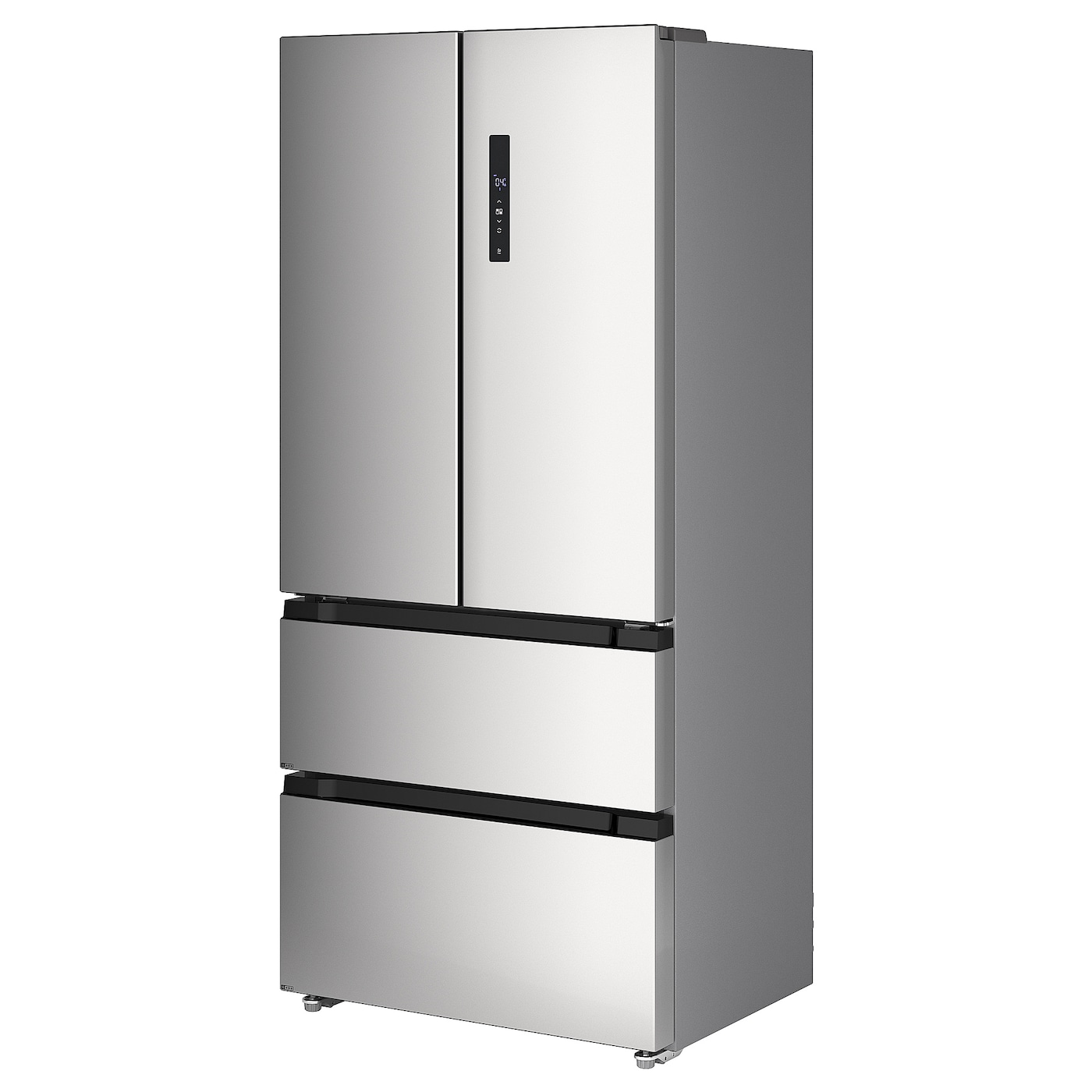IKEA RIBBENÅS Lodówka/zamrażarka 2 drzwi, IKEA 700 wolnostojące/stal nierdz, 347/169 l