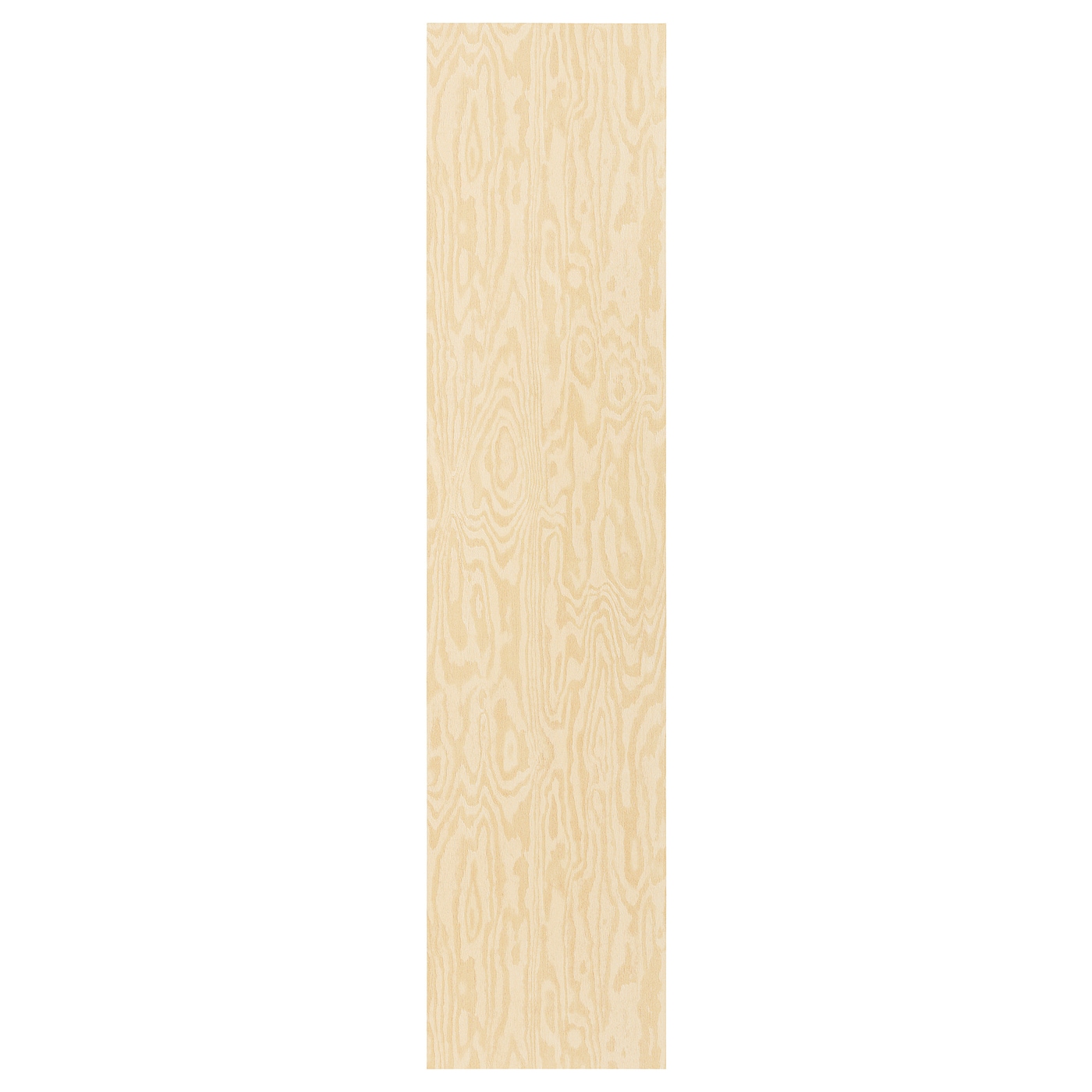 IKEA KALBÅDEN drzwi z zawiasami, żywy efekt sosny, 40x180 cm