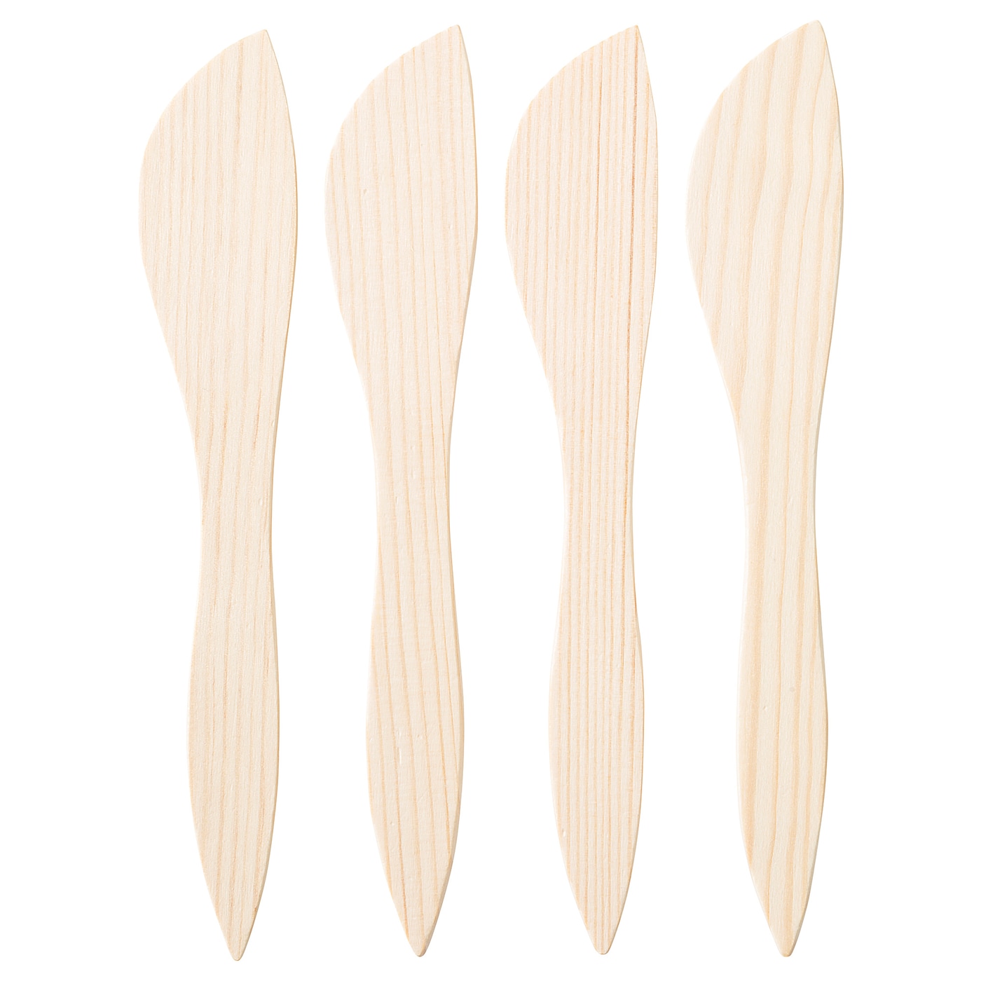 IKEA SMÖRKLICK nóż do masła, sosna, Długość: 18 cm