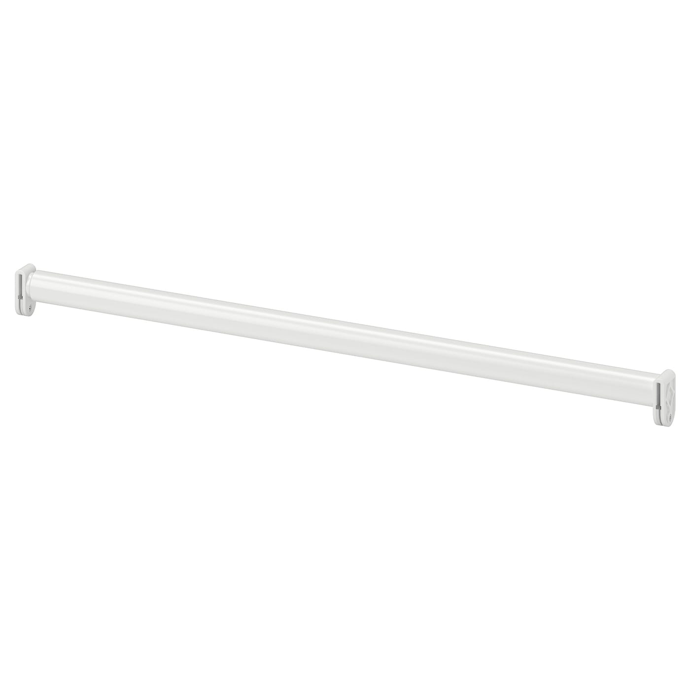 IKEA HJÄLPA regulowany drążek ubraniowy, biały, 60-100 cm