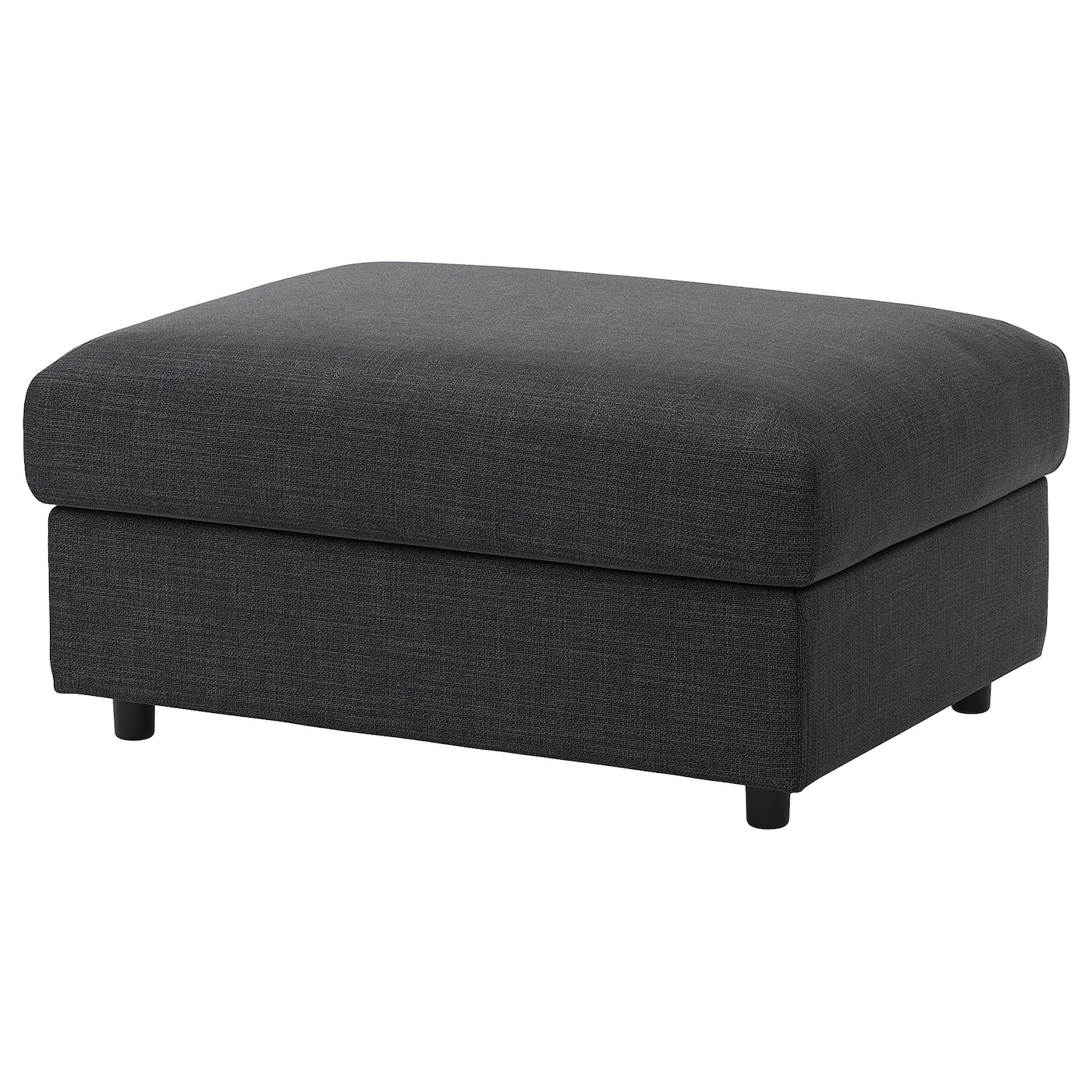 IKEA VIMLE podnóżek ze schowkiem, Hillared antracyt, Długość: 98 cm