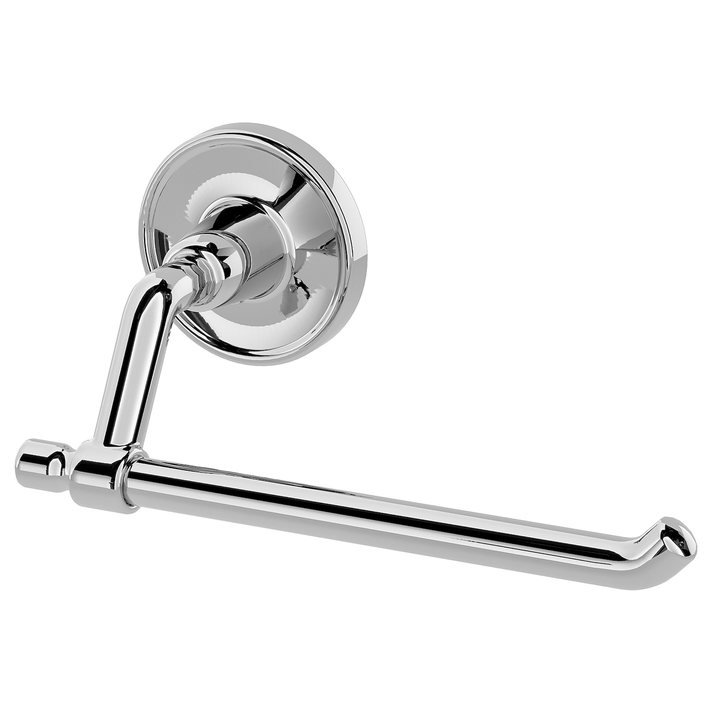 IKEA BROFJÄRDEN uchwyt na papier toaletowy, efekt chromowania, Głębokość: 7 cm