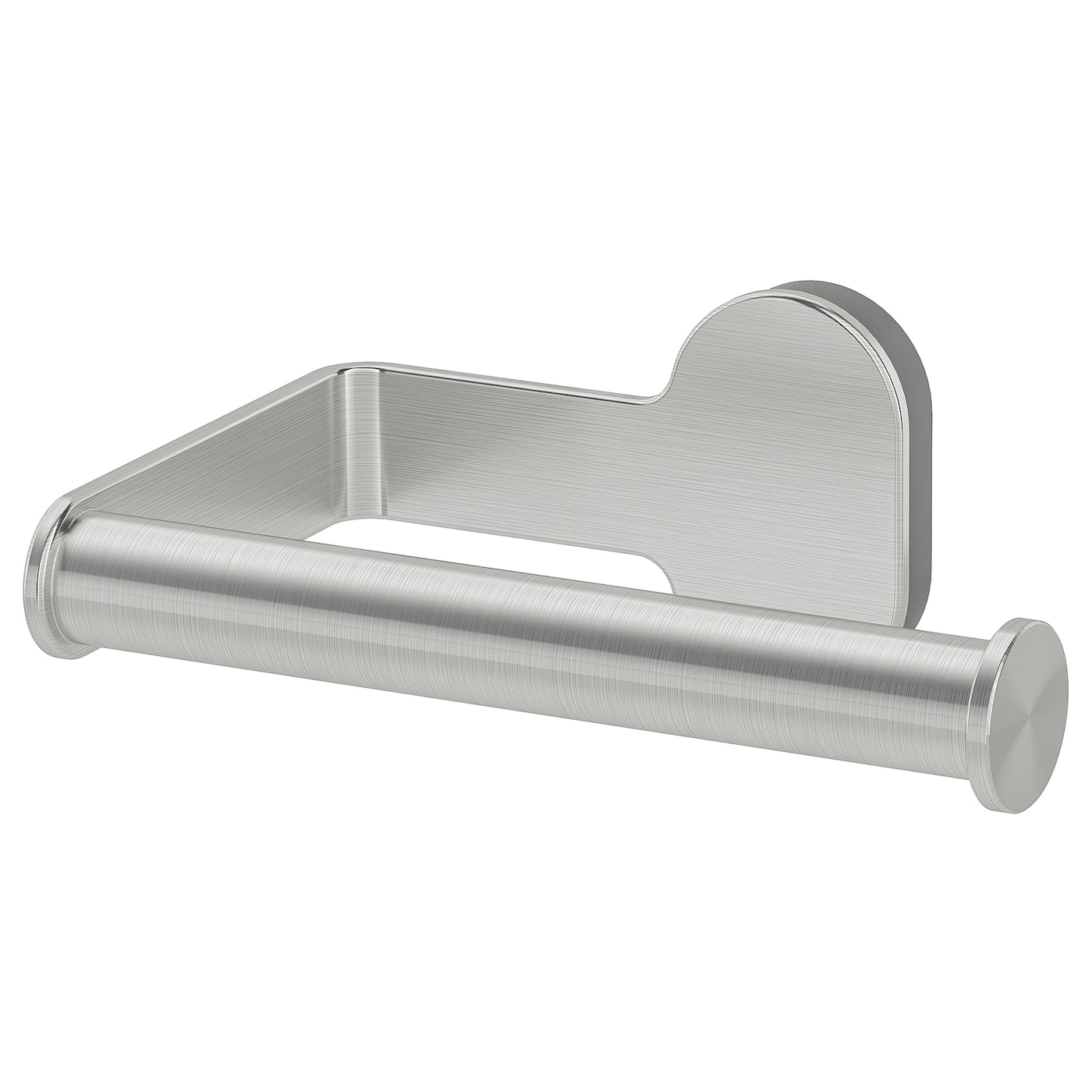 IKEA BROGRUND uchwyt na papier toaletowy, stal nierdz, Szerokość: 13 cm