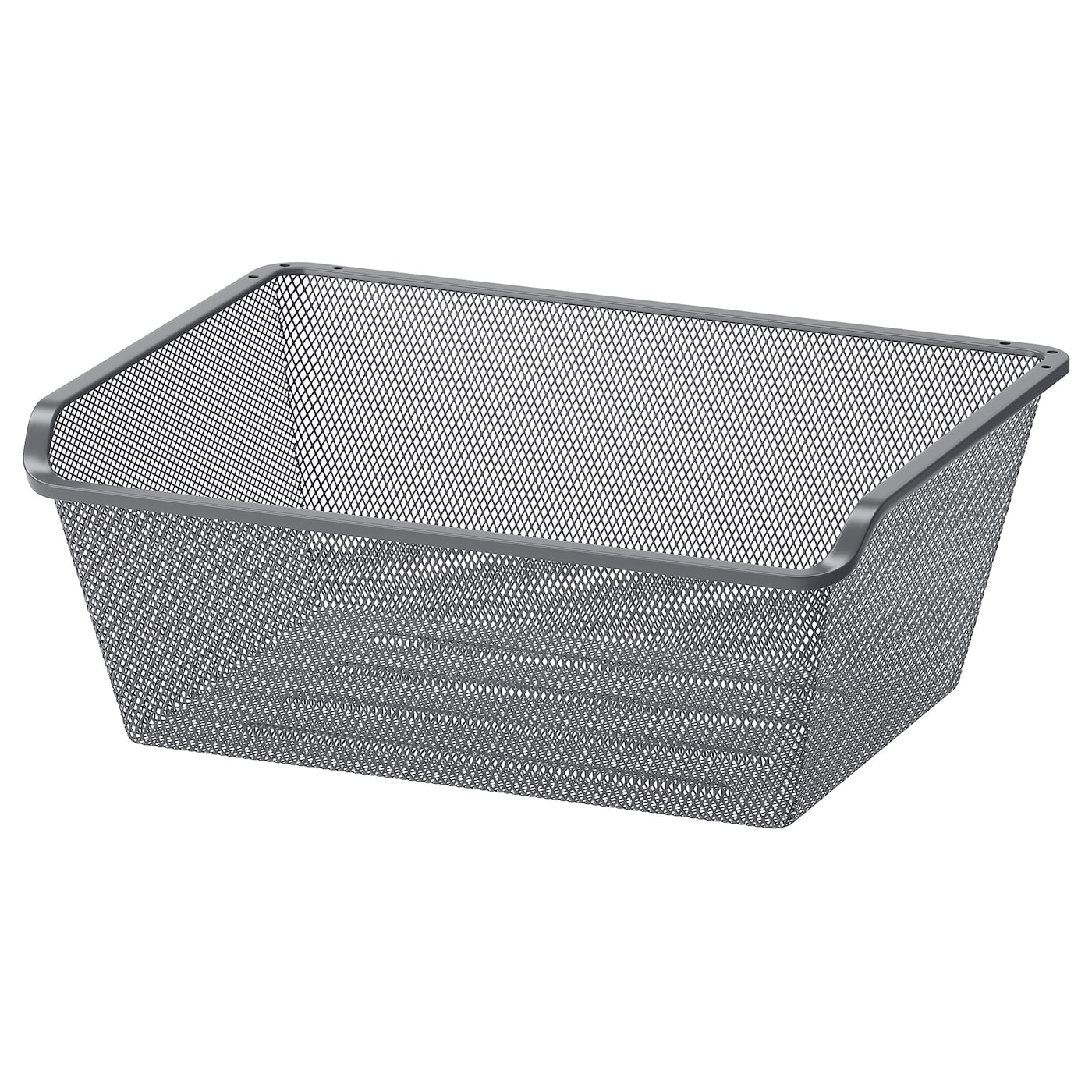 IKEA KOMPLEMENT kosz druciany, ciemnoszary, 50x35 cm
