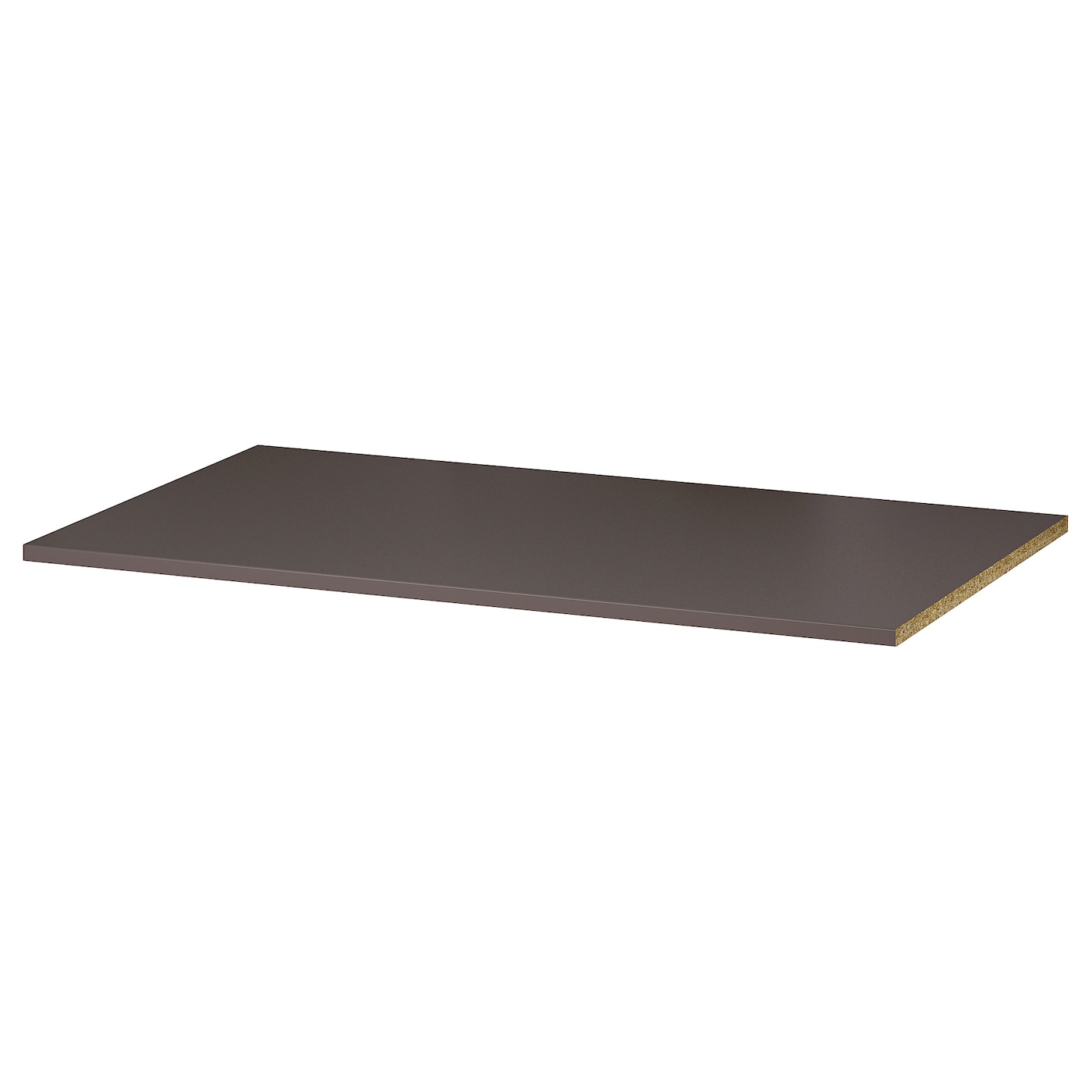 IKEA KOMPLEMENT półka, ciemnoszary, 100x58 cm