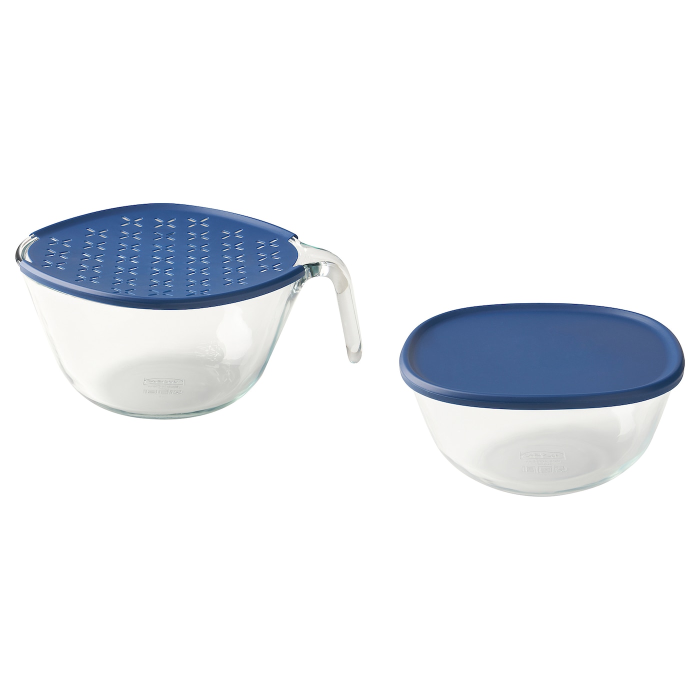 IKEA SUMPCYPRESS miska z pokrywką, kpl 2 szt