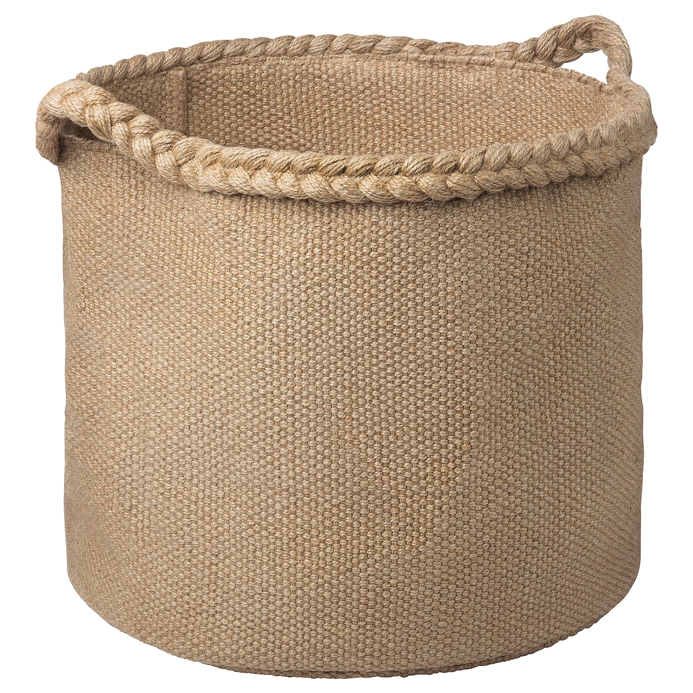 IKEA MÄVINN kosz, juta/plecione, 37x35x35 cm