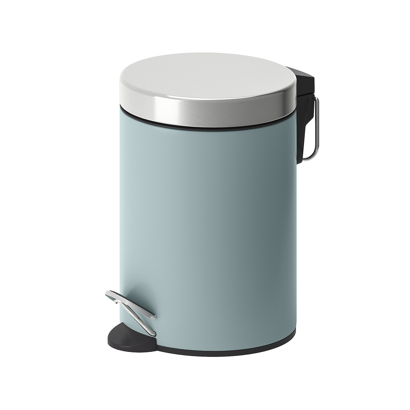IKEA EKOLN kosz na odpady, jasny szaroturkusowy, 3 l