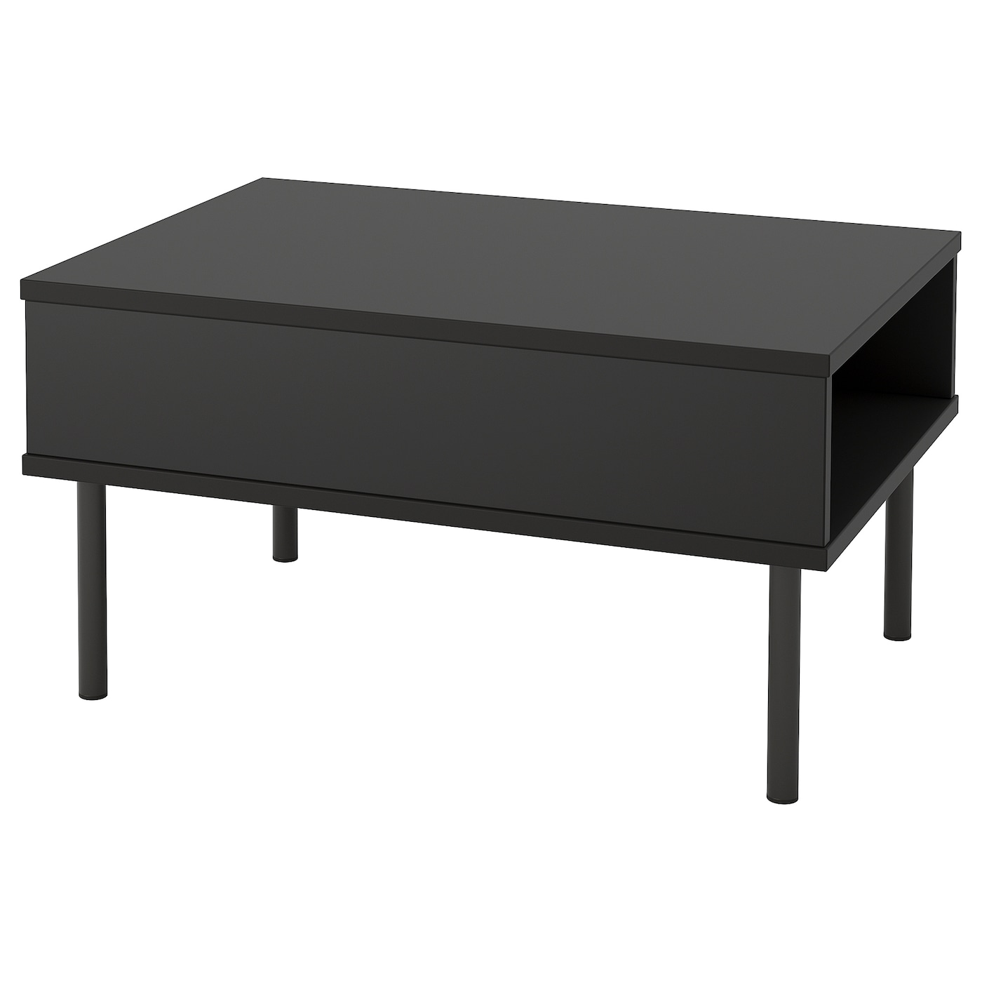 IKEA TUNSTA stolik, antracyt, 70x50 cm