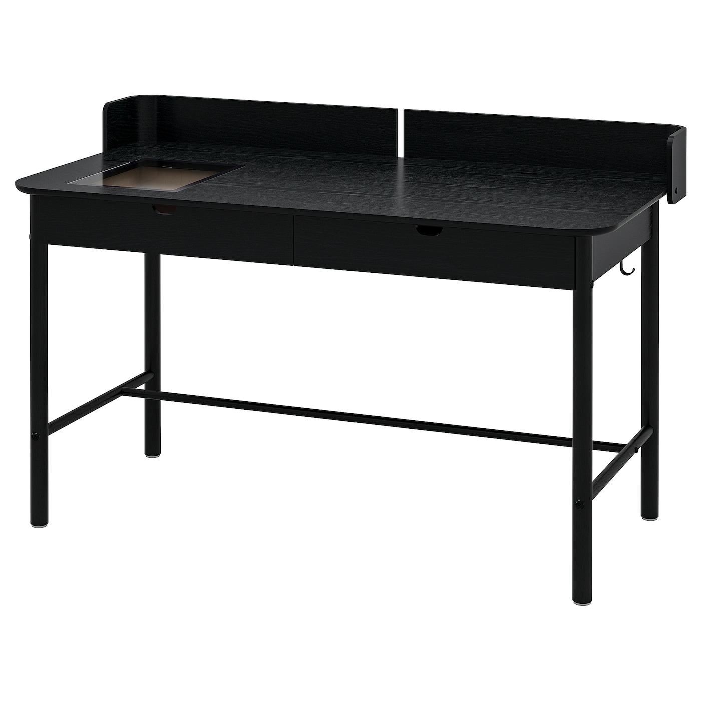 IKEA RIDSPÖ biurko, antracyt, 140x70 cm