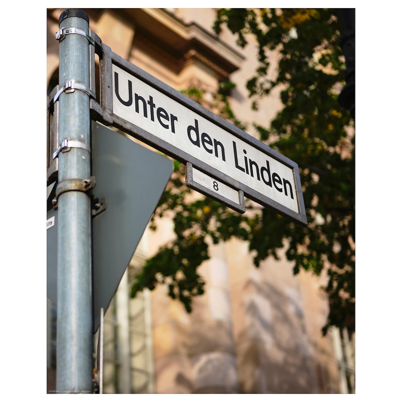 IKEA BILD Plakat, ulica, Berlin, 40x50 cm