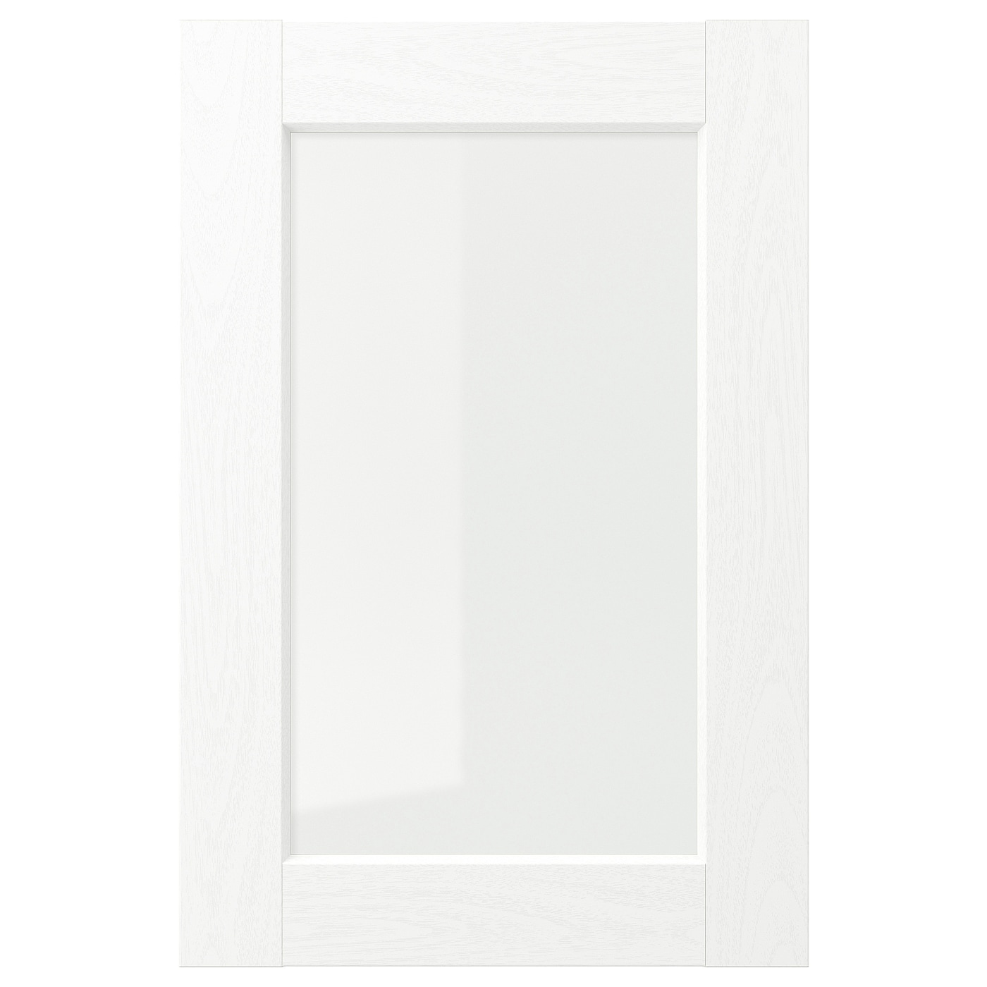 IKEA ENKÖPING drzwi szklane, biały imitacja drewna, 40x60 cm