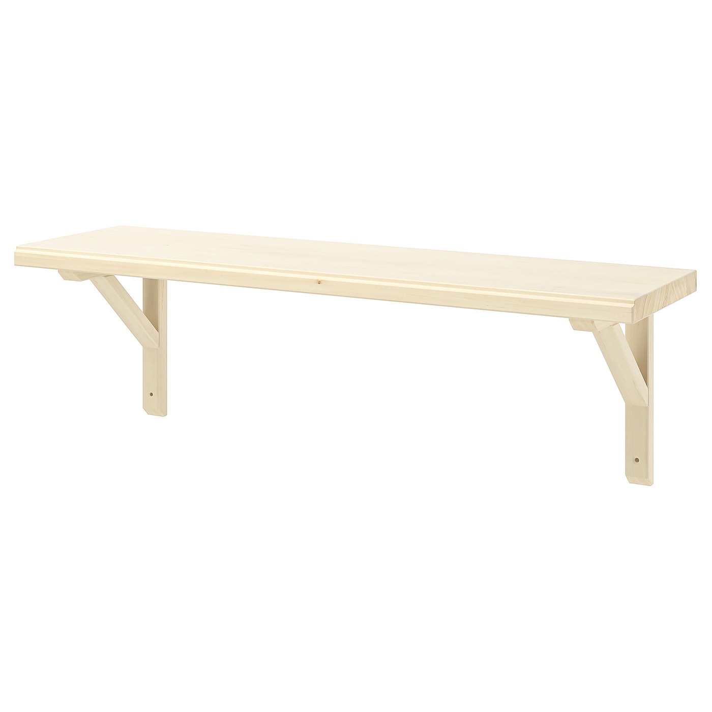 IKEA TRANHULT / SANDSHULT półka ścienna, osika, 80x20 cm