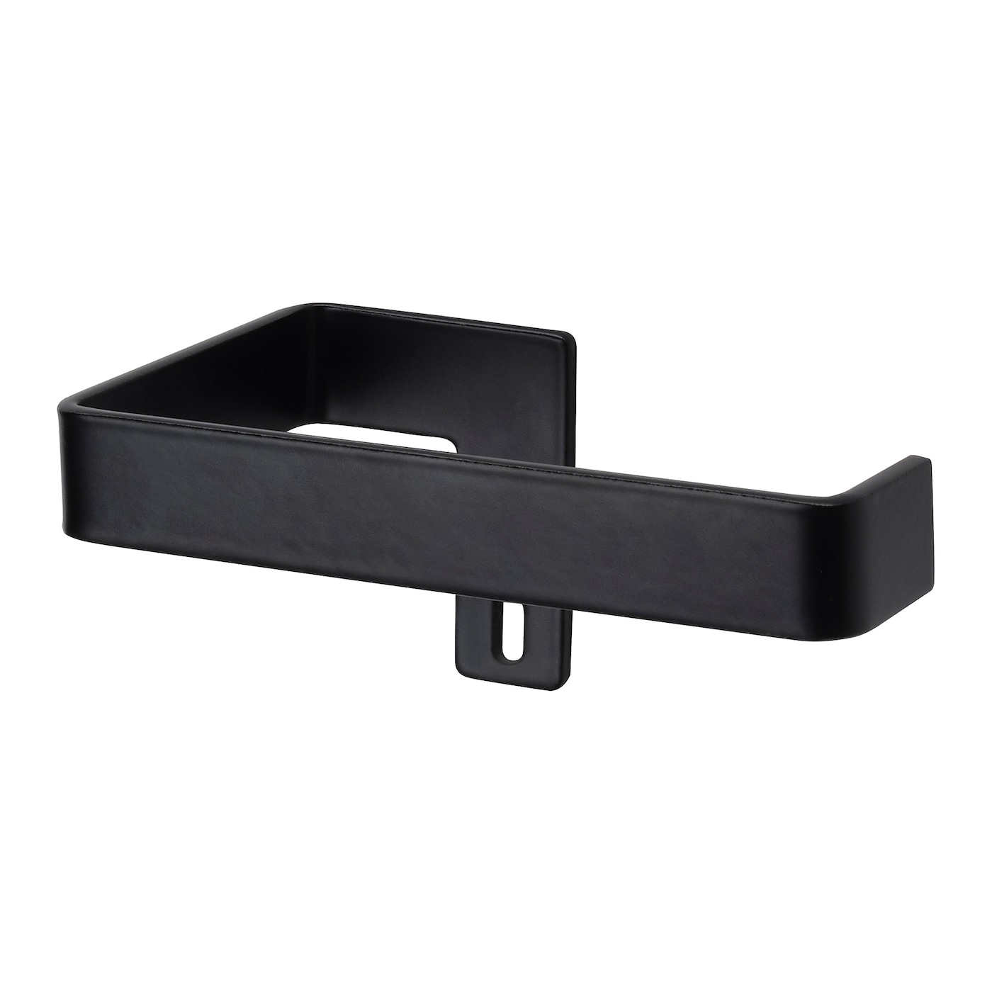 IKEA SKOGSVIKEN uchwyt na papier toaletowy, czarny, Szerokość: 13 cm