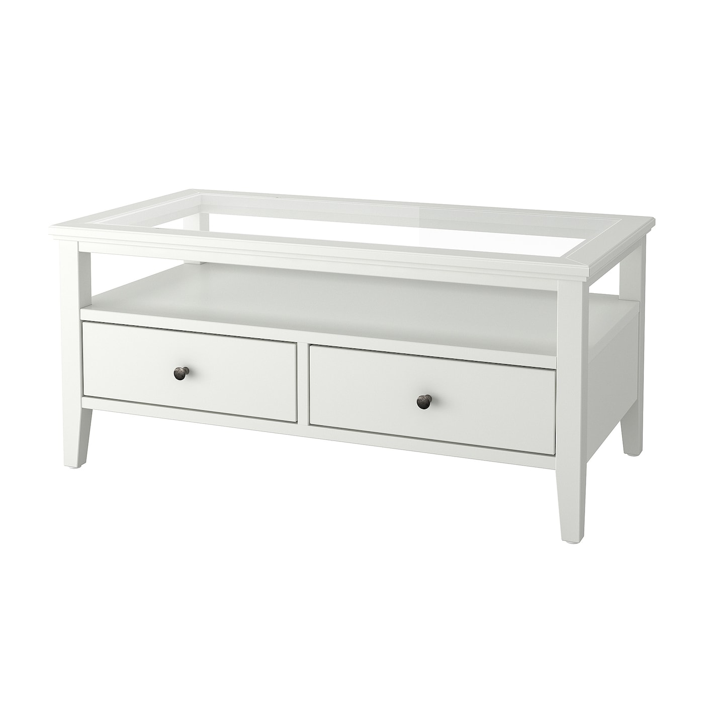 IKEA IDANÄS stolik kawowy, biały, 107x55 cm