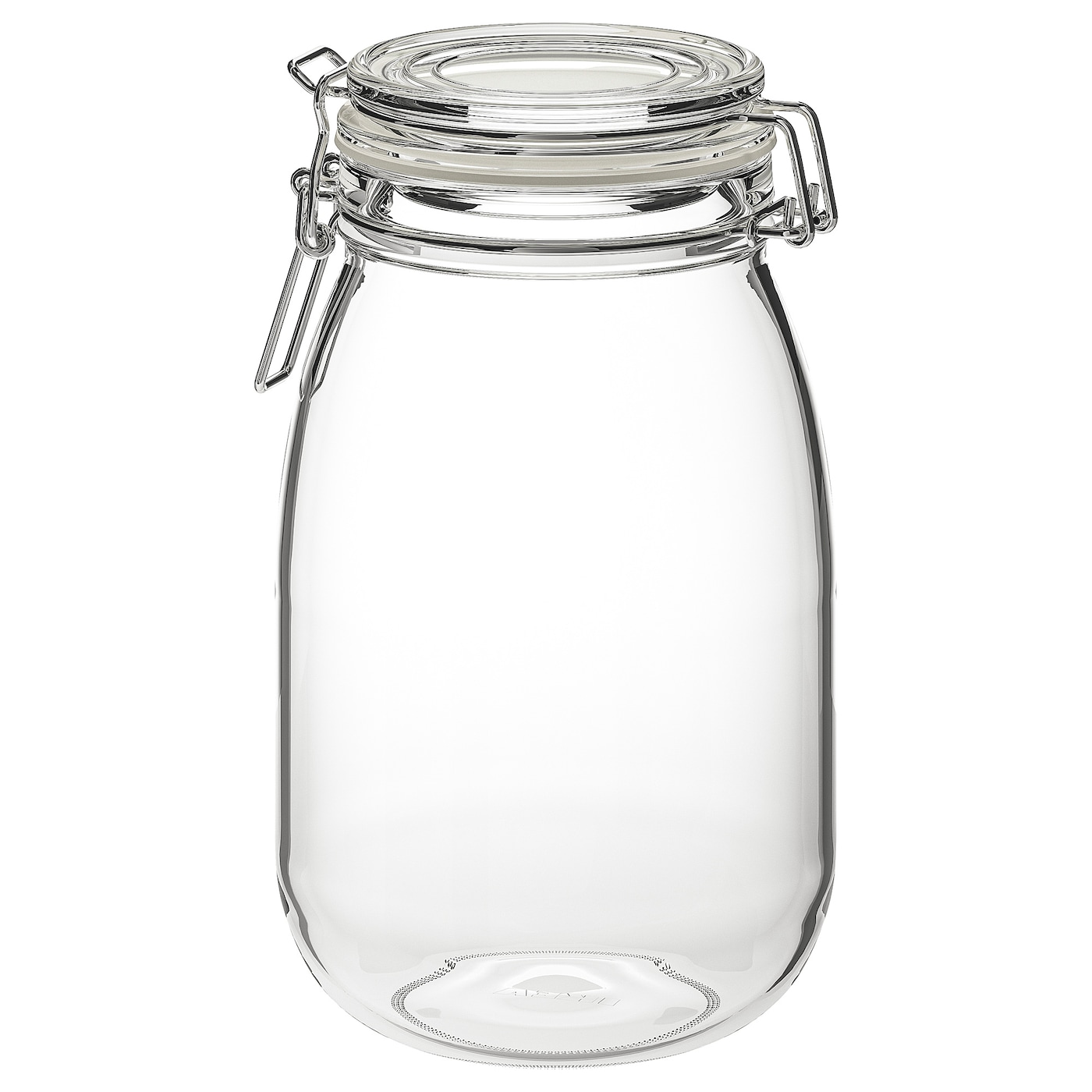 IKEA KORKEN słoik z pokrywką, szkło bezbarwne, 1.8 l