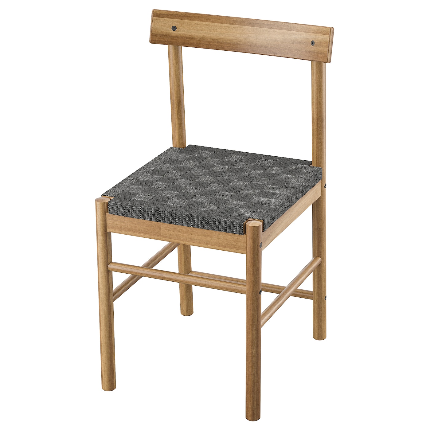 IKEA NACKANÄS krzesło, akacja, Głębokość: 47 cm