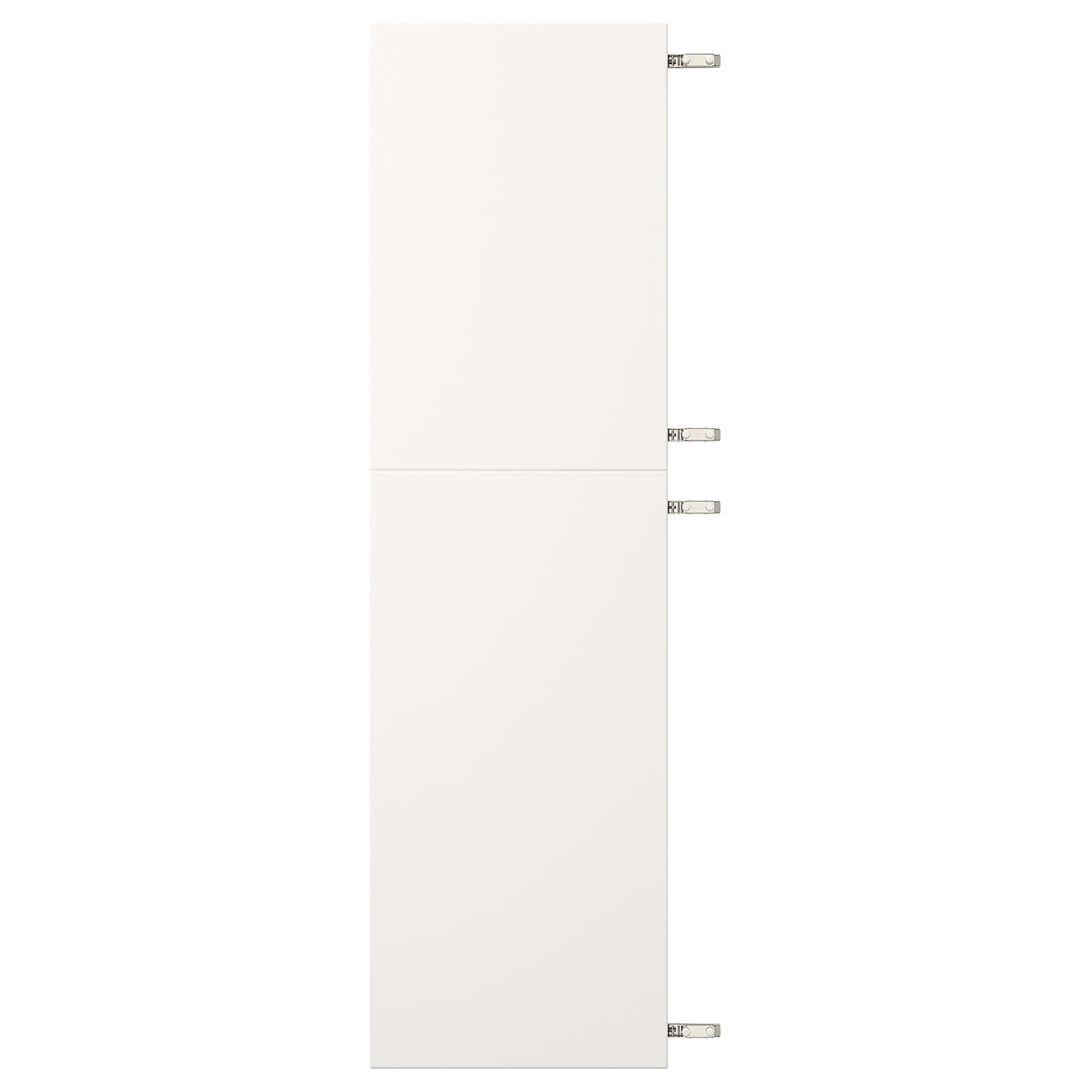 IKEA VEDDINGE drzwi łączone z zawiasami, biały, 40x140 cm