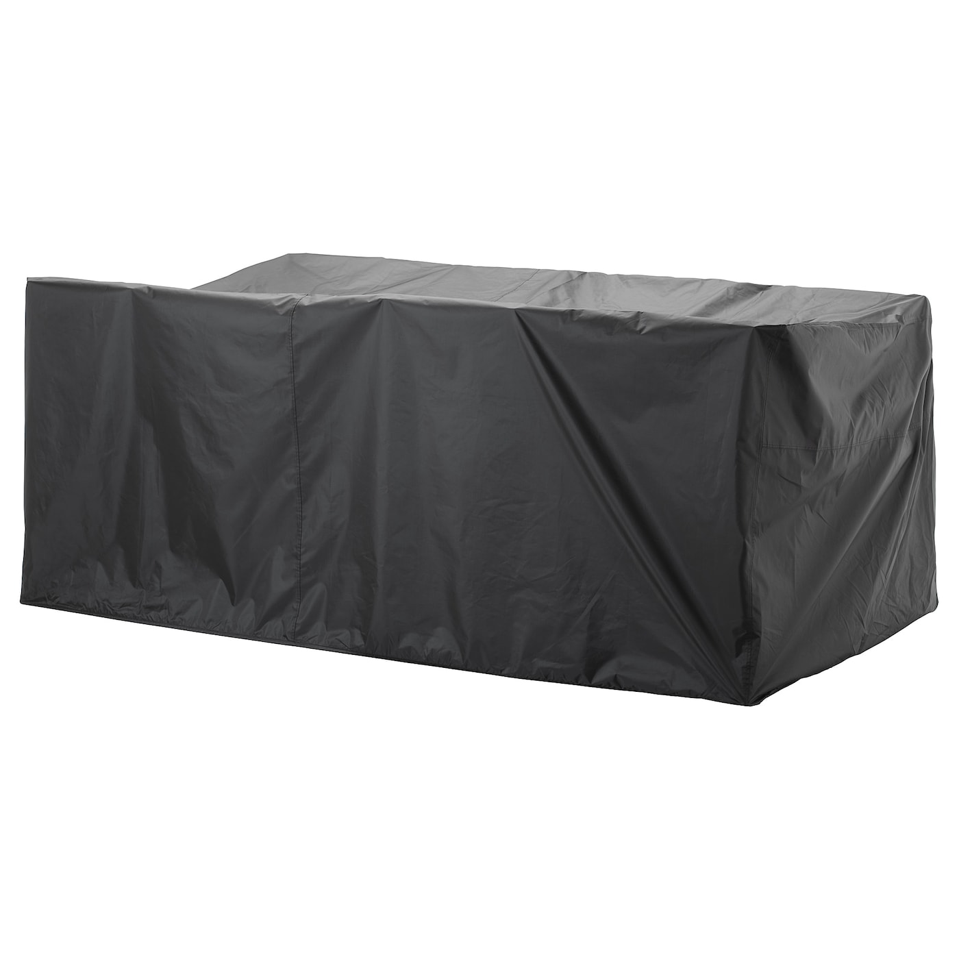 IKEA TOSTERÖ pokrowiec na meble ogrodowe, komplet jadalniany/czarny, 260x148 cm