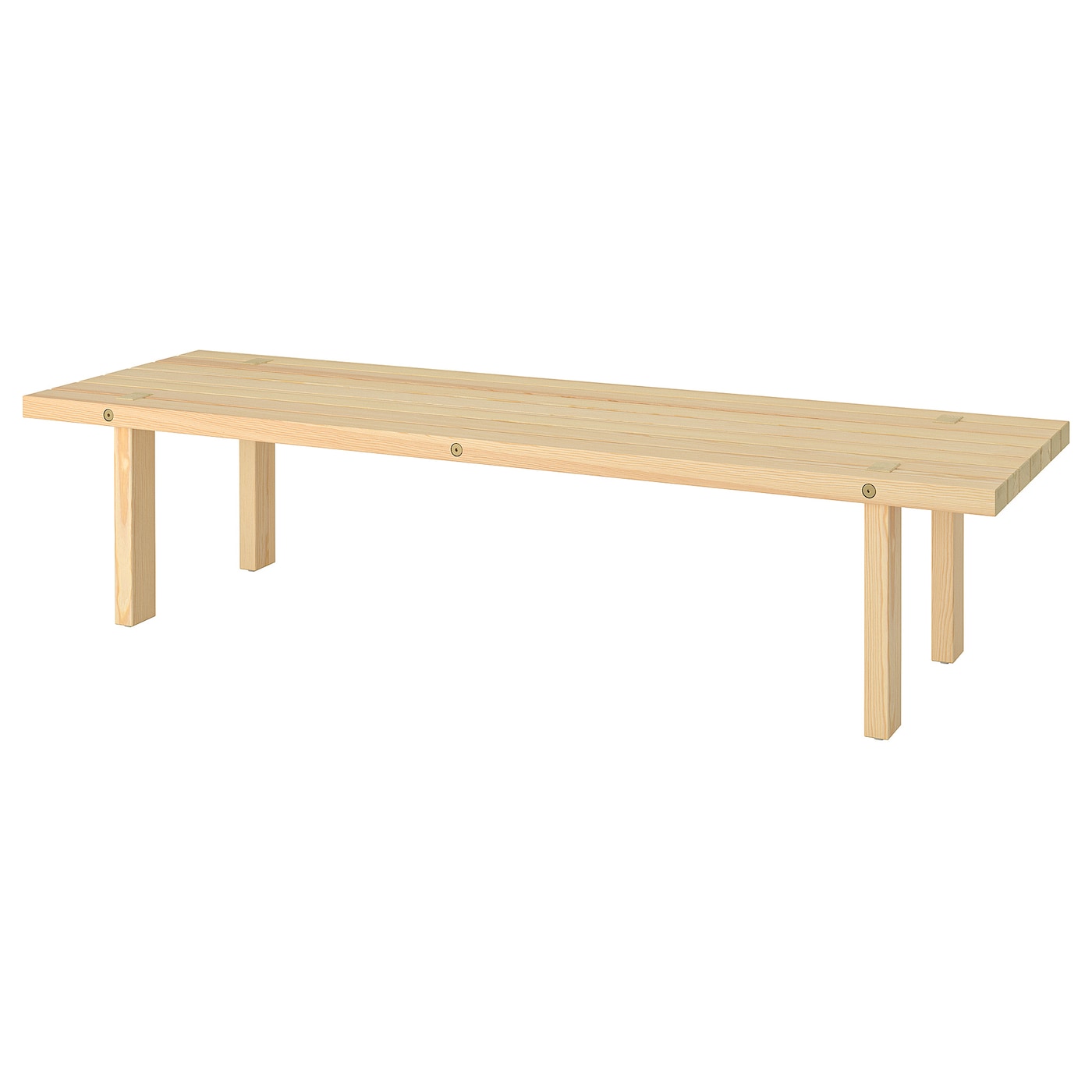 IKEA STOCKHOLM 2025 stolik kawowy, sosna/naturalny, 160x45 cm
