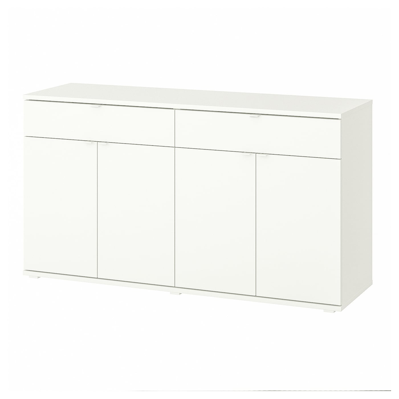 IKEA VIHALS kredens, biały, 140x37x75 cm