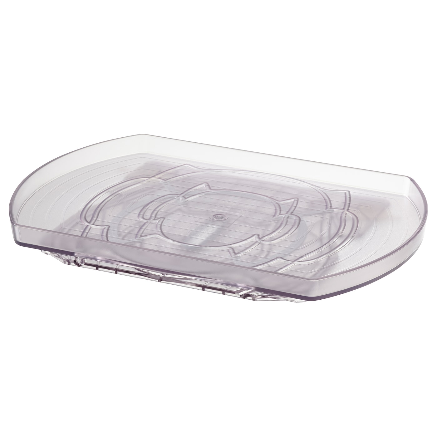 IKEA SNURRAD podstawka obrotowa, przezroczysty, Szerokość: 42 cm