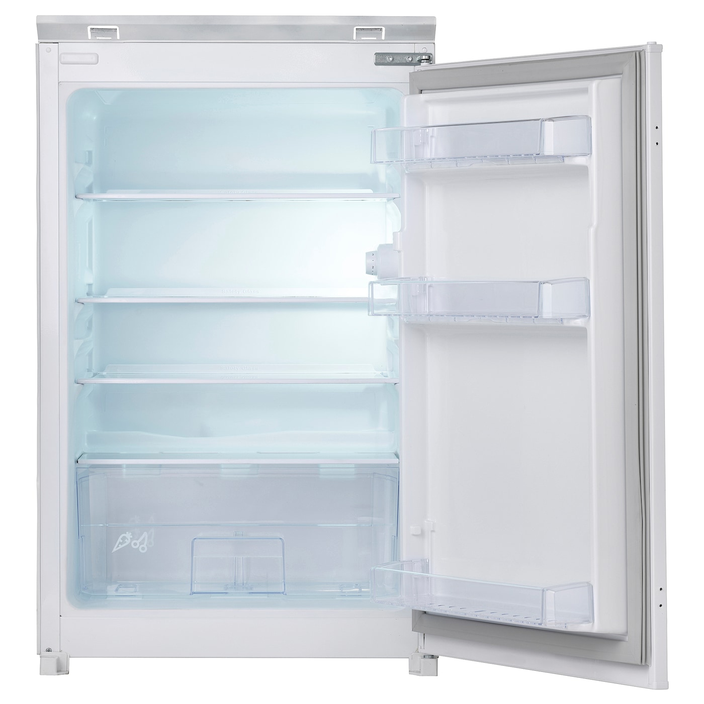 IKEA LAGAN lodówka, zintegrowany, 126 l