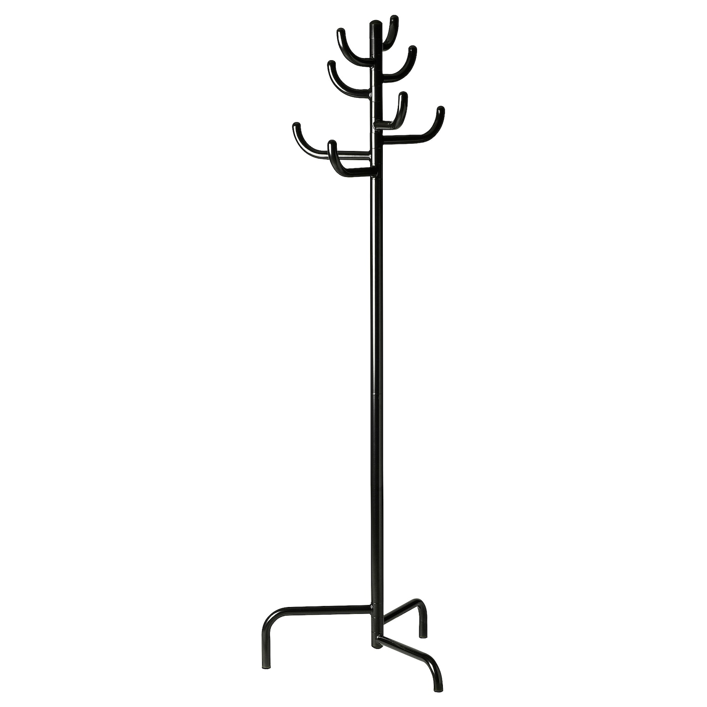 IKEA BONDSKÄRET wieszak stojący, czarny, 175 cm