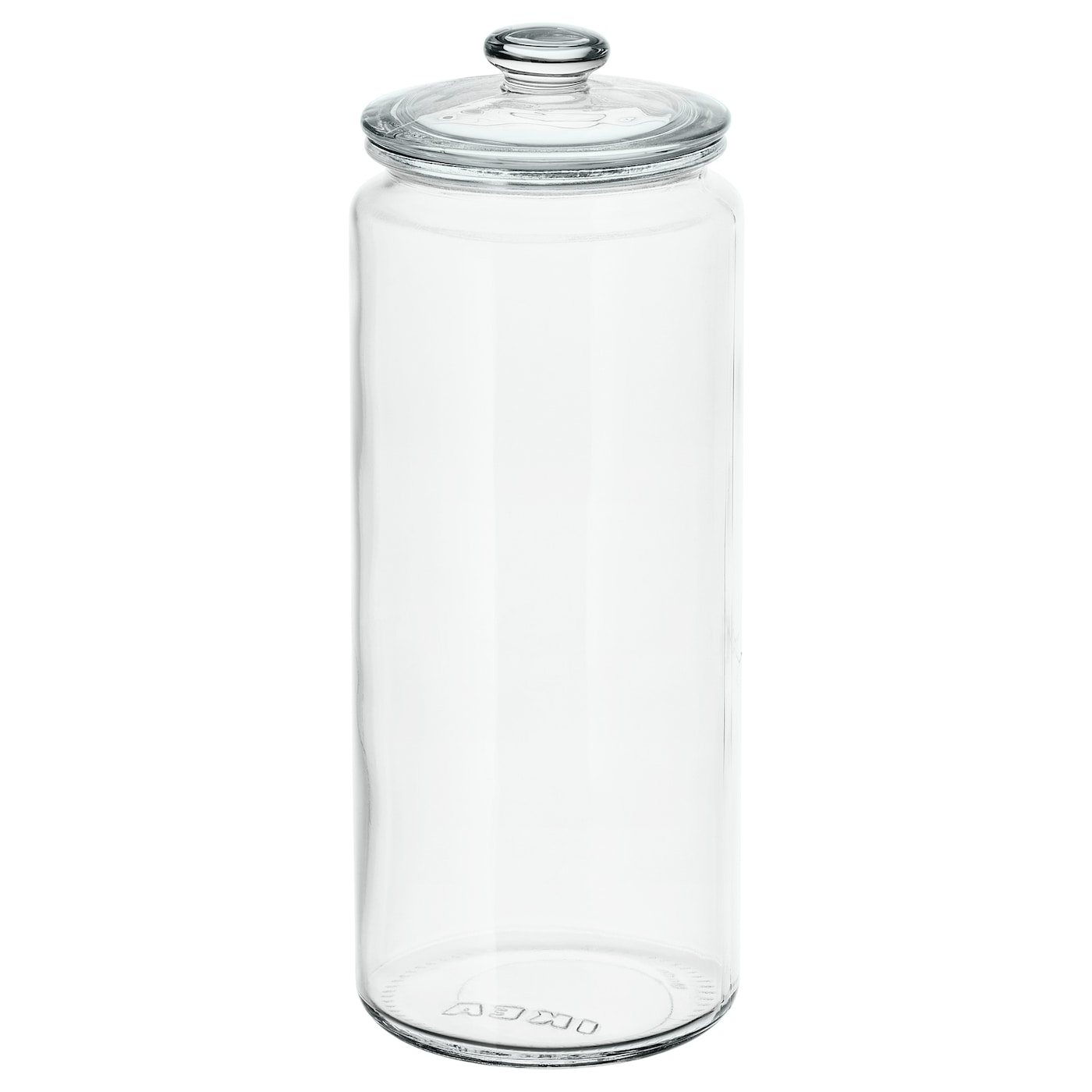 IKEA VARDAGEN słoik z pokrywką, szkło bezbarwne, 1.8 l