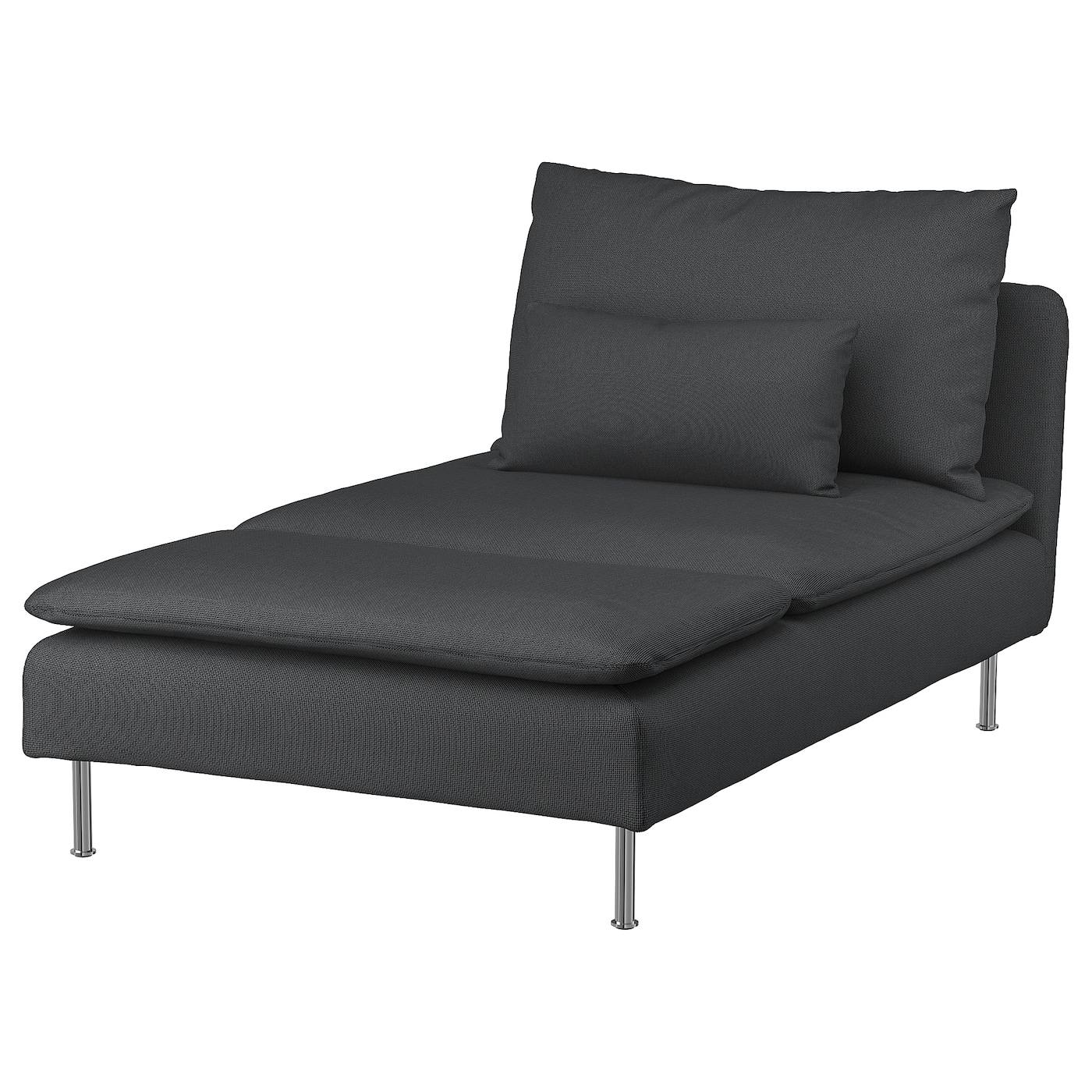 IKEA SÖDERHAMN szezlong, Fridtuna ciemnoszary, Szerokość: 93 cm