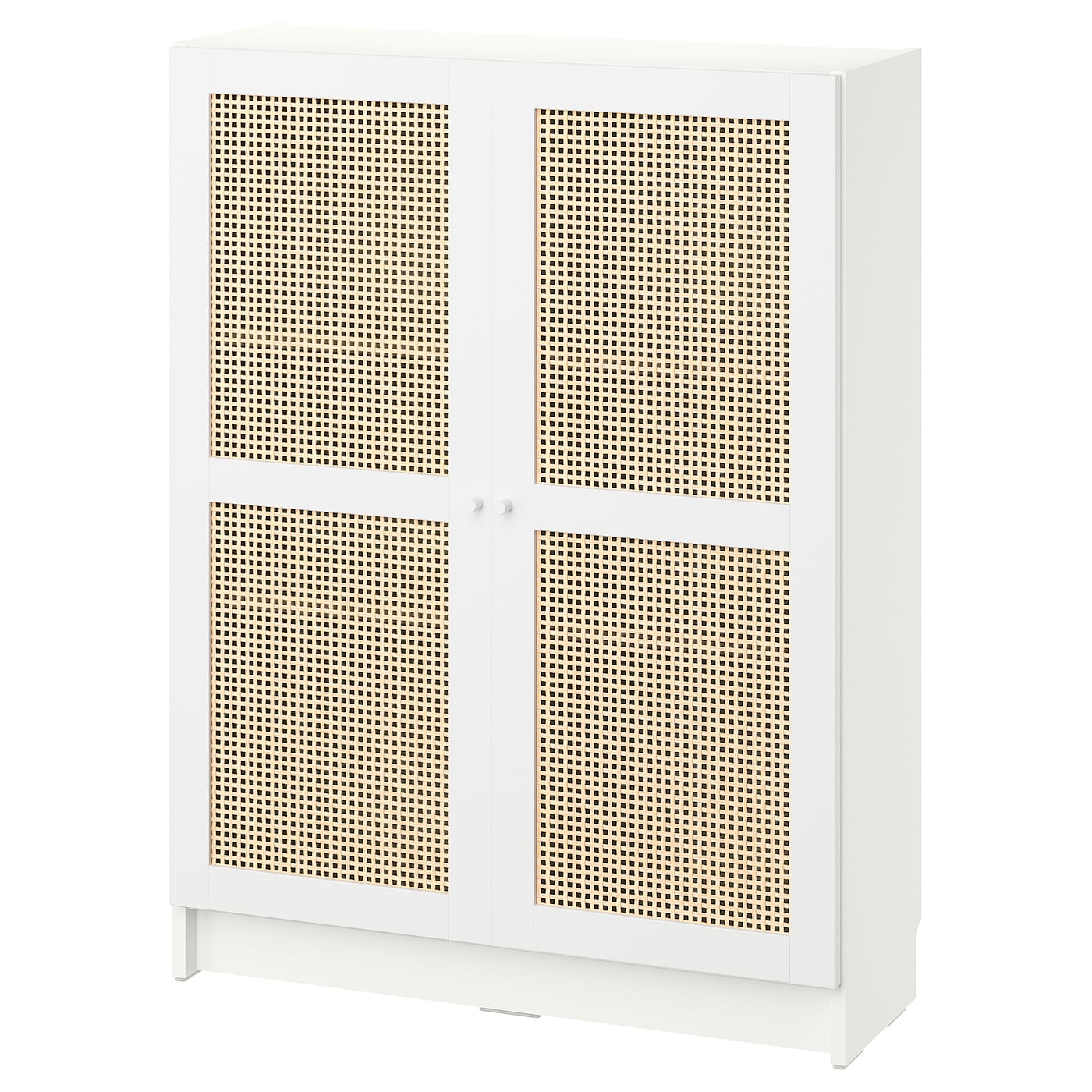 IKEA BILLY / HÖGADAL regał z drzwiami, biały, 80x30x106 cm