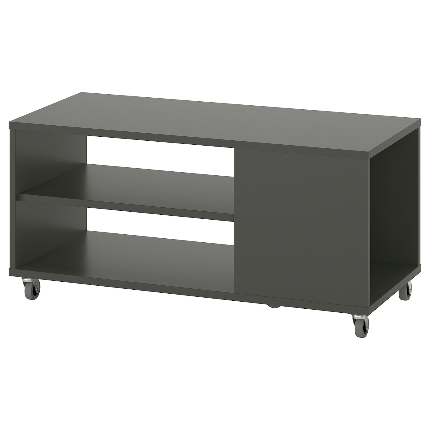 IKEA VIHALS stolik kawowy, ciemnoszary, 91x37 cm