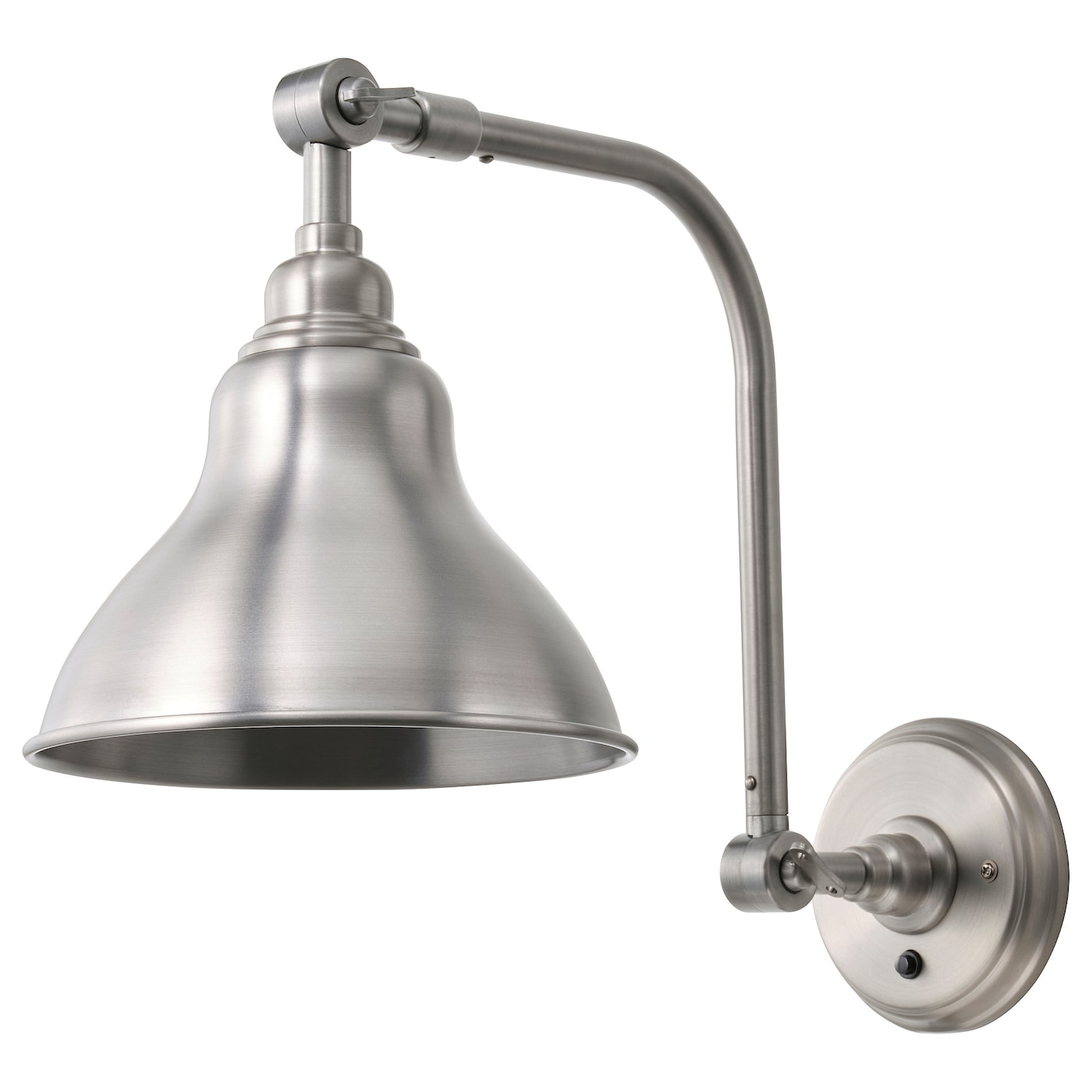 IKEA ANKARSPEL lampa ścienna, stała instalacja, efekt cynołowiu, Wysokość: 33 cm