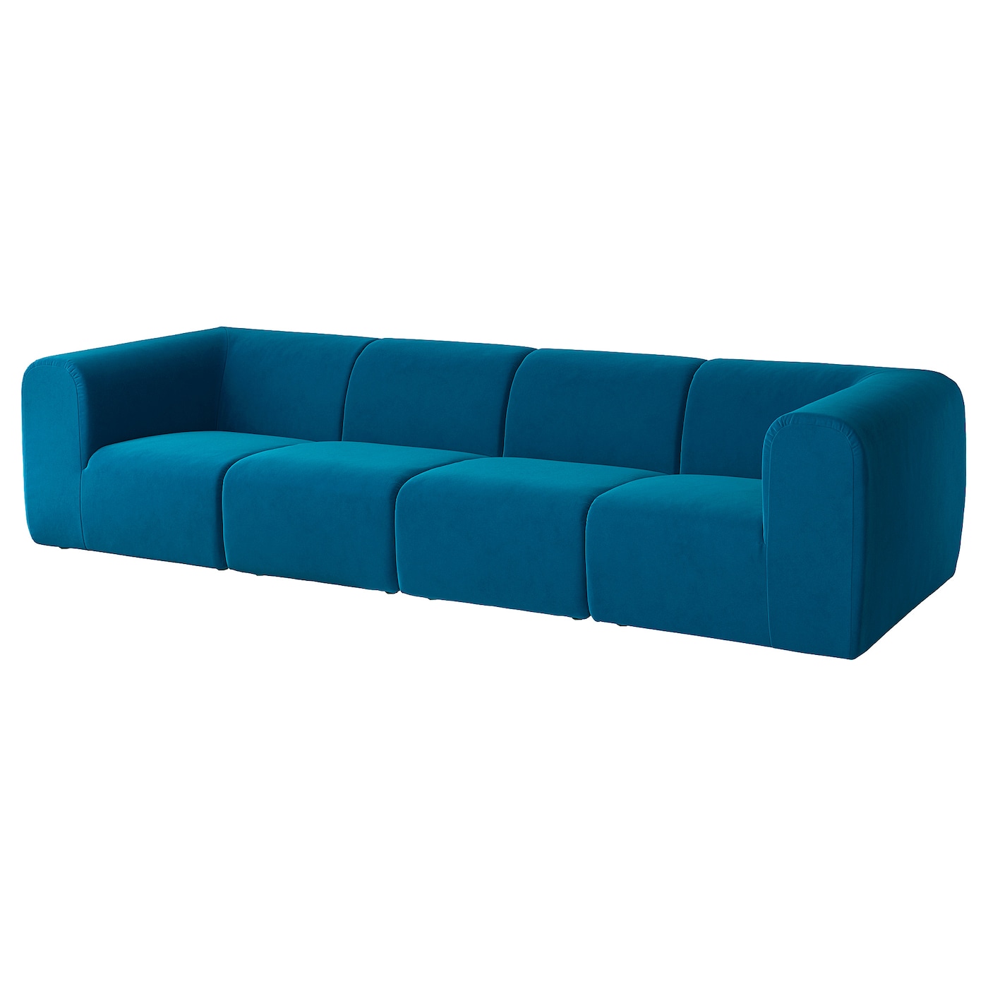 IKEA STOCKHOLM 2025 sofa 4-osobowa, Alhamn ciemnoturkusowy, Podłokietnik szerokość: 32 cm