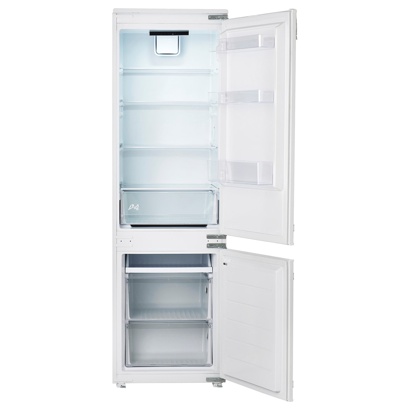 IKEA RISNÄS lodówka/zamrażarka, biały/IKEA 500 zintegrowany, 192/79 l
