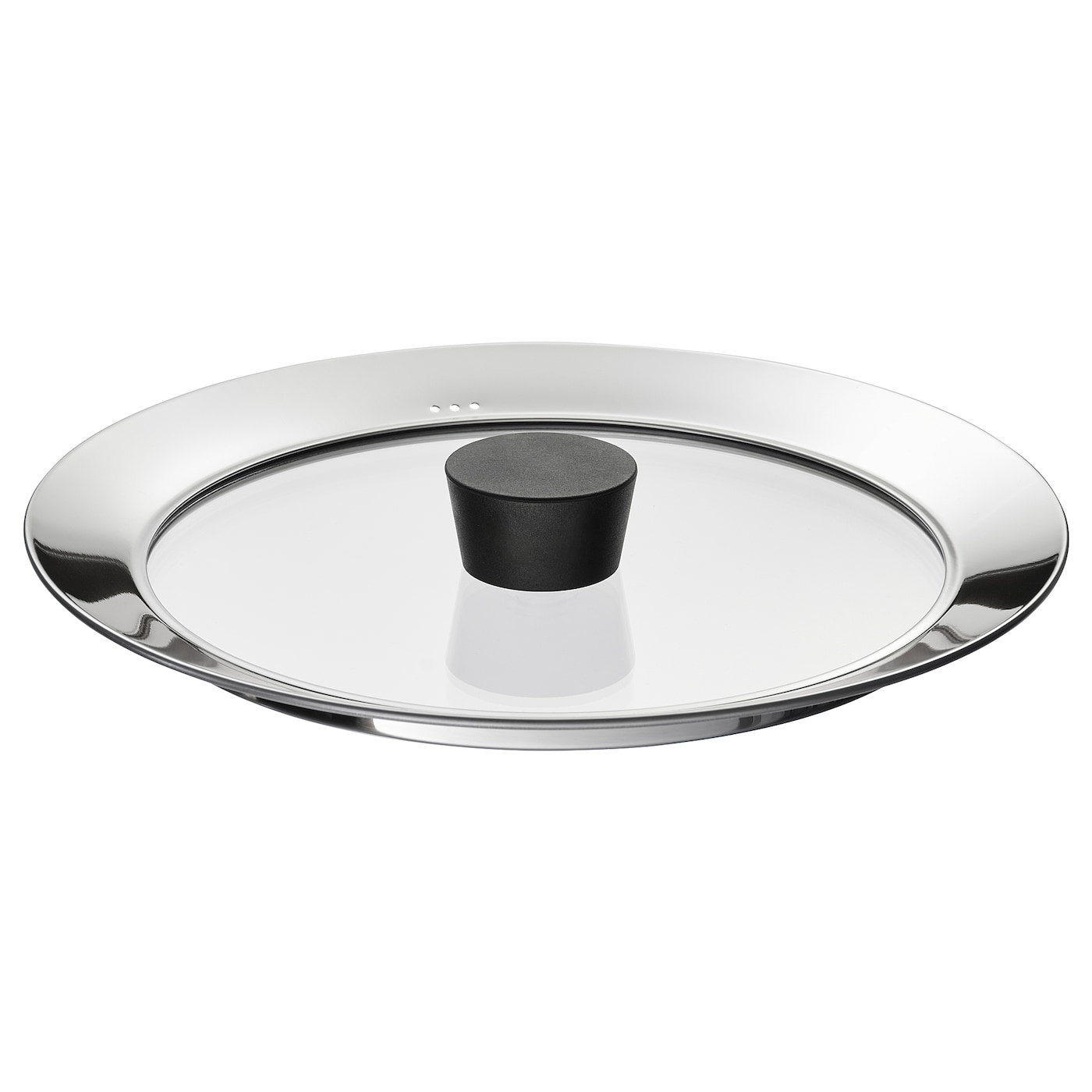 IKEA KLOCKREN pokrywka, szkło, 24 cm