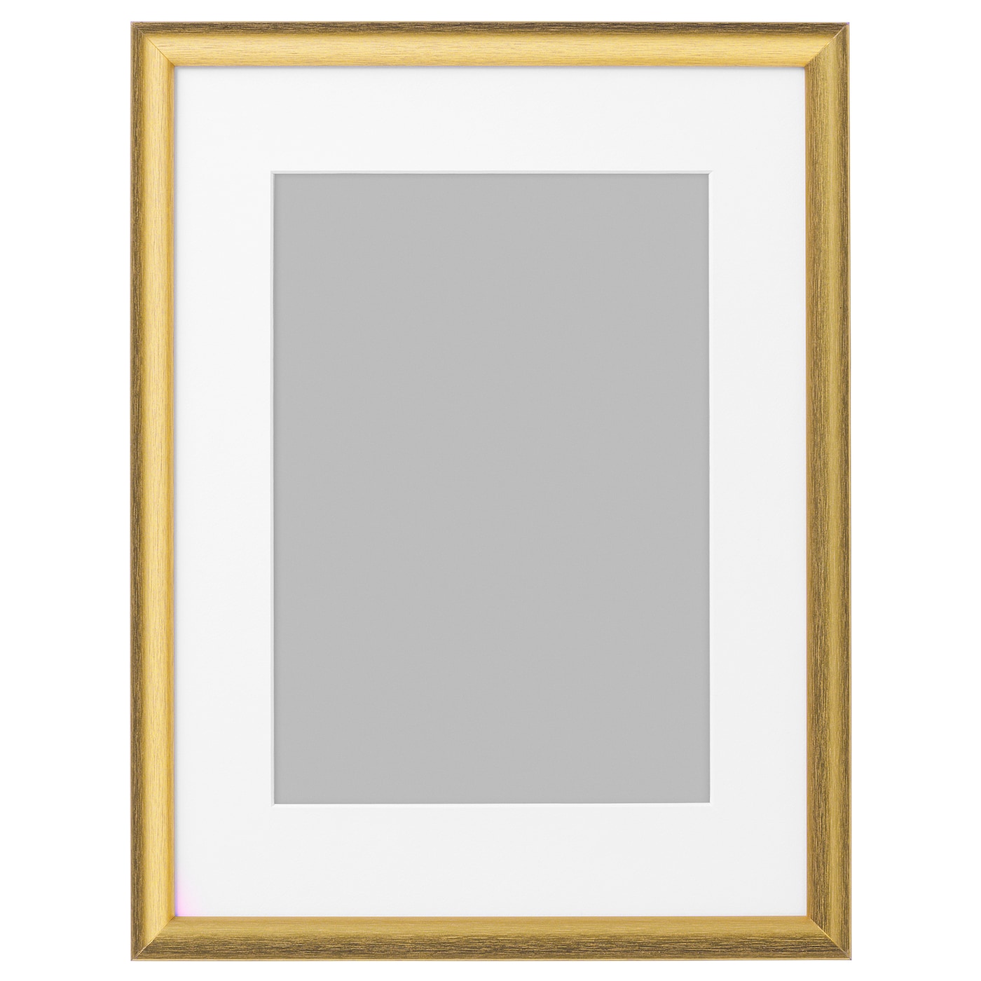 IKEA SILVERHÖJDEN ramka, złoty kolor, 30x40 cm