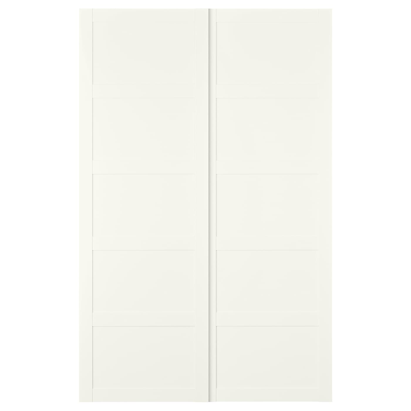 IKEA BERGSBO Drzwi przesuwne, biały, 150x236 cm