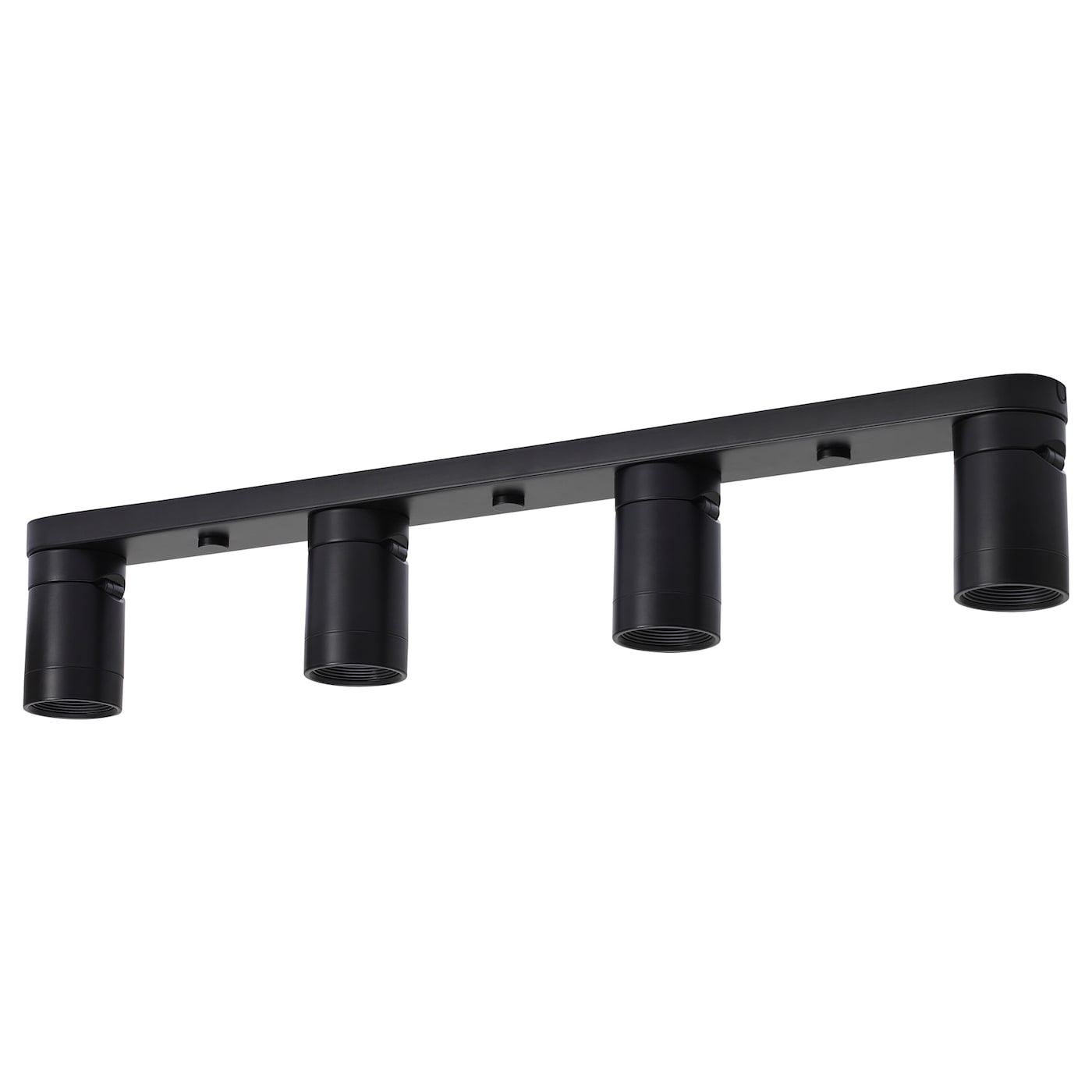 IKEA NYMÅNE oświetlenie sufitowe/4 reflektory, antracyt, Maks.: 8.5 Wat