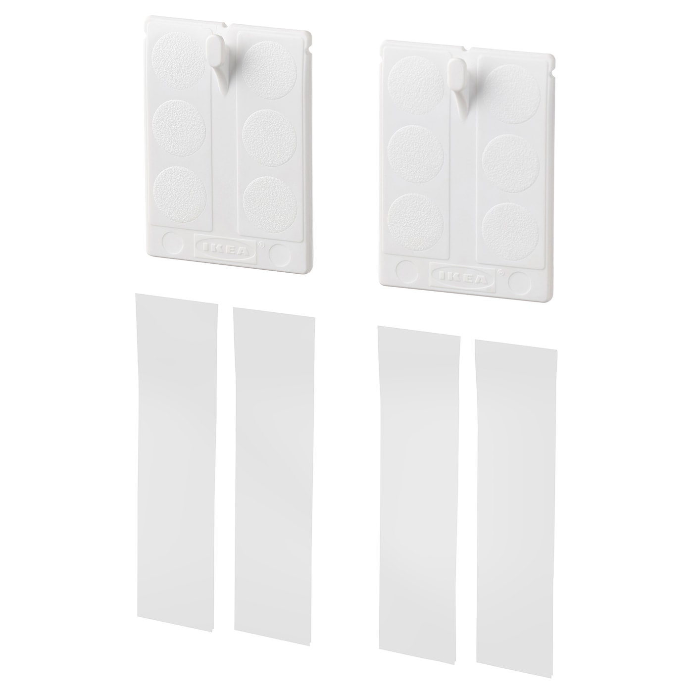IKEA ALFTA samoprzylepny haczyk do ramy, biały, Maksymalne obciążenie/haczyk: 2 kg